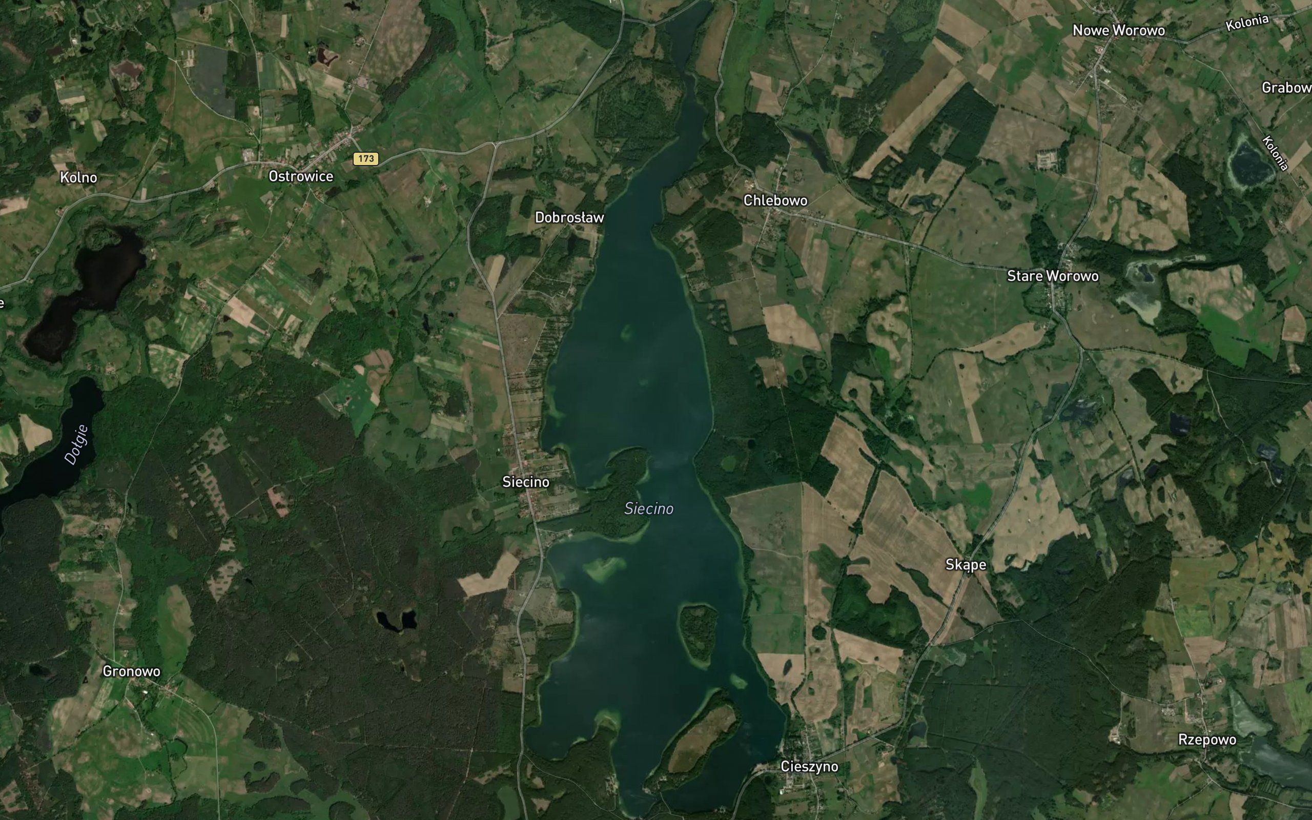 Jezioro Siecino