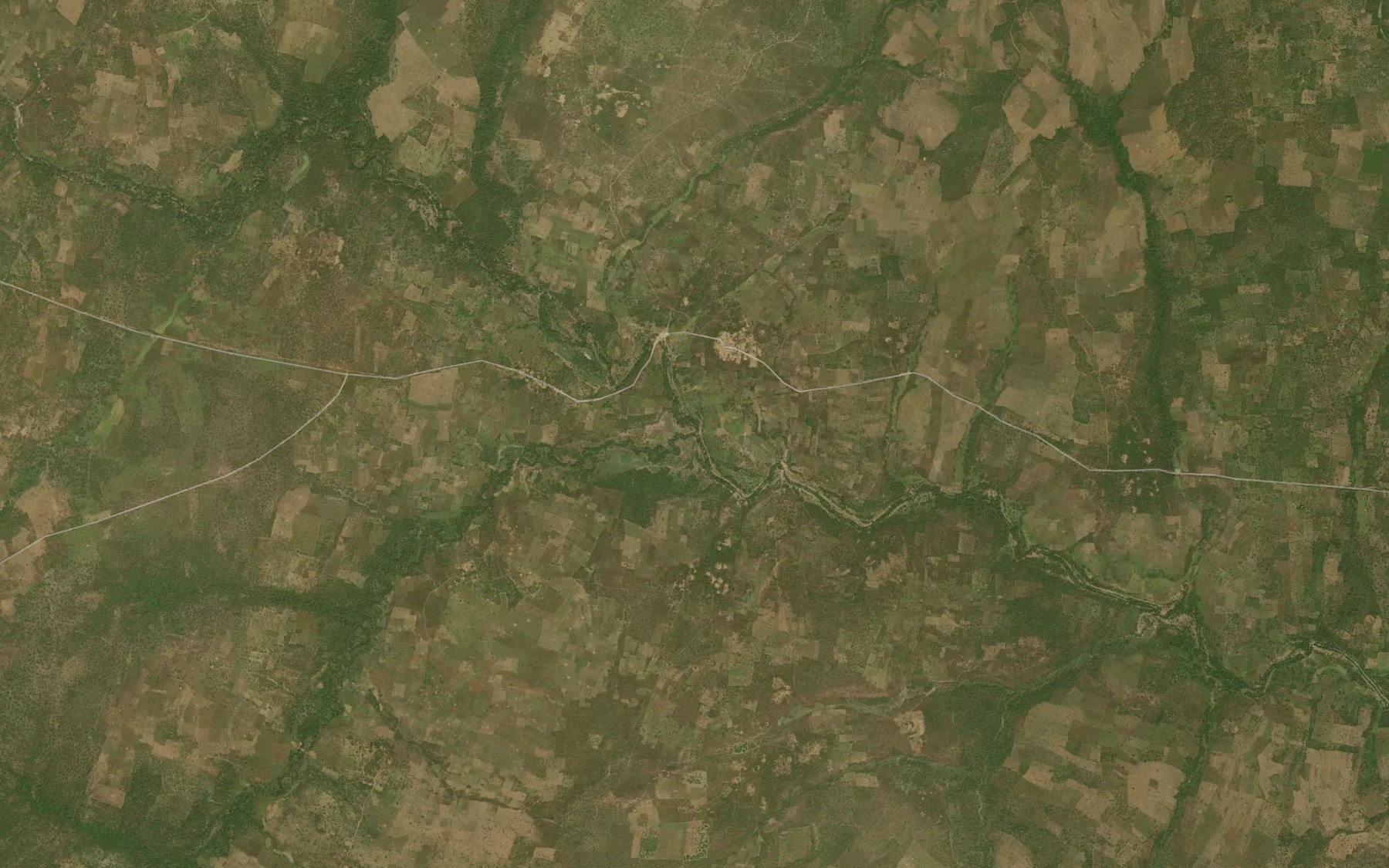 Satellite map of the River Toro