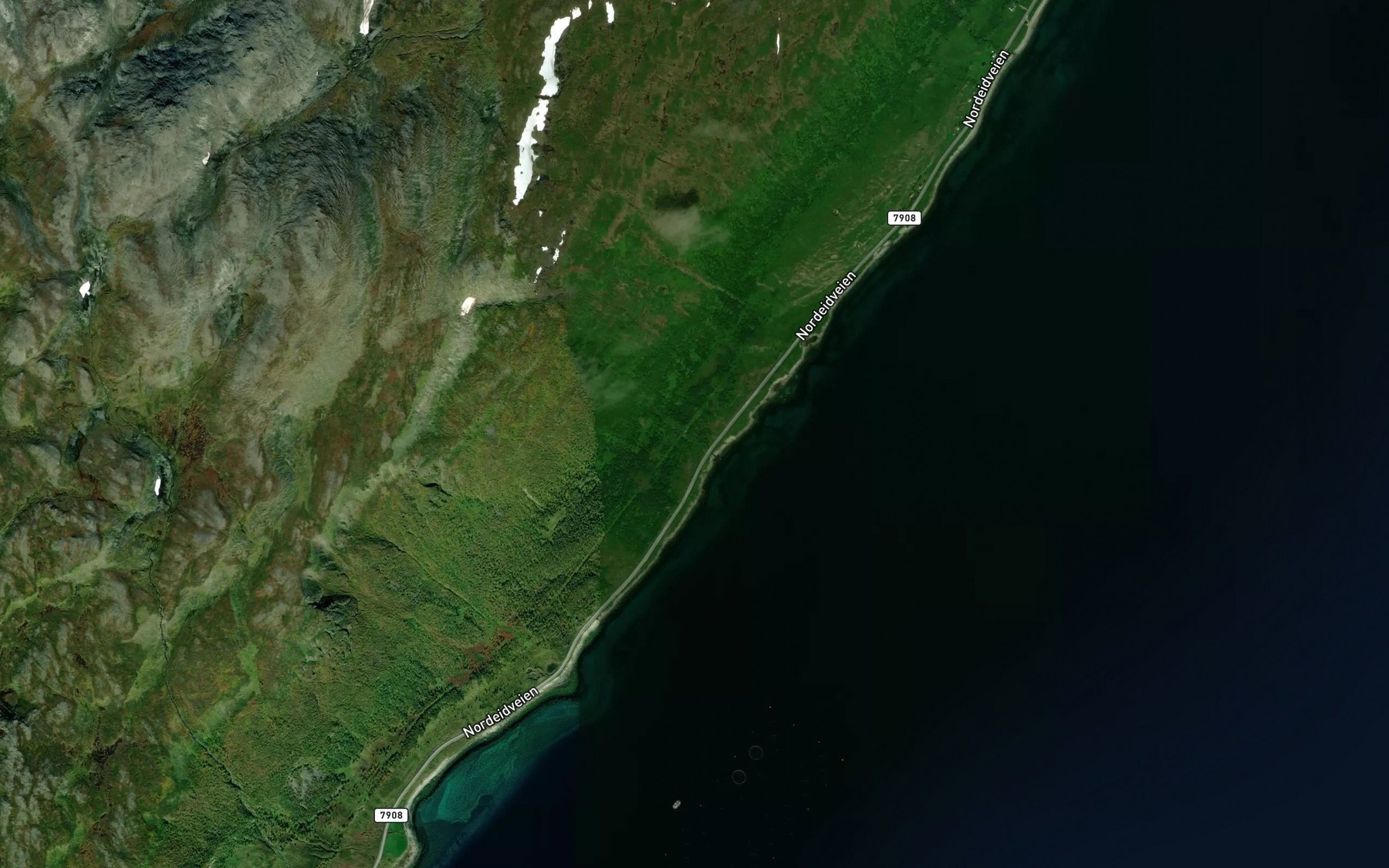Satellite map of the Finnstadelva