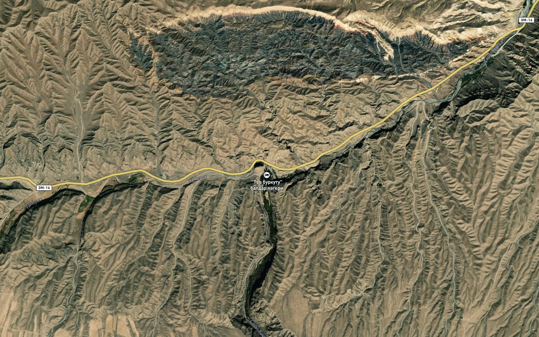 Satellite map of the Uymeren