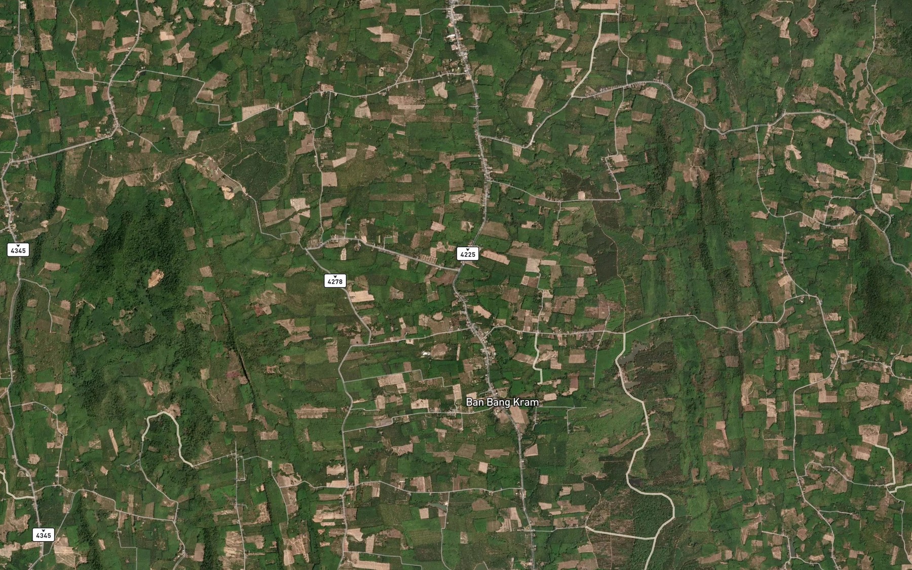 Satellite map of the Huai Phraek Do