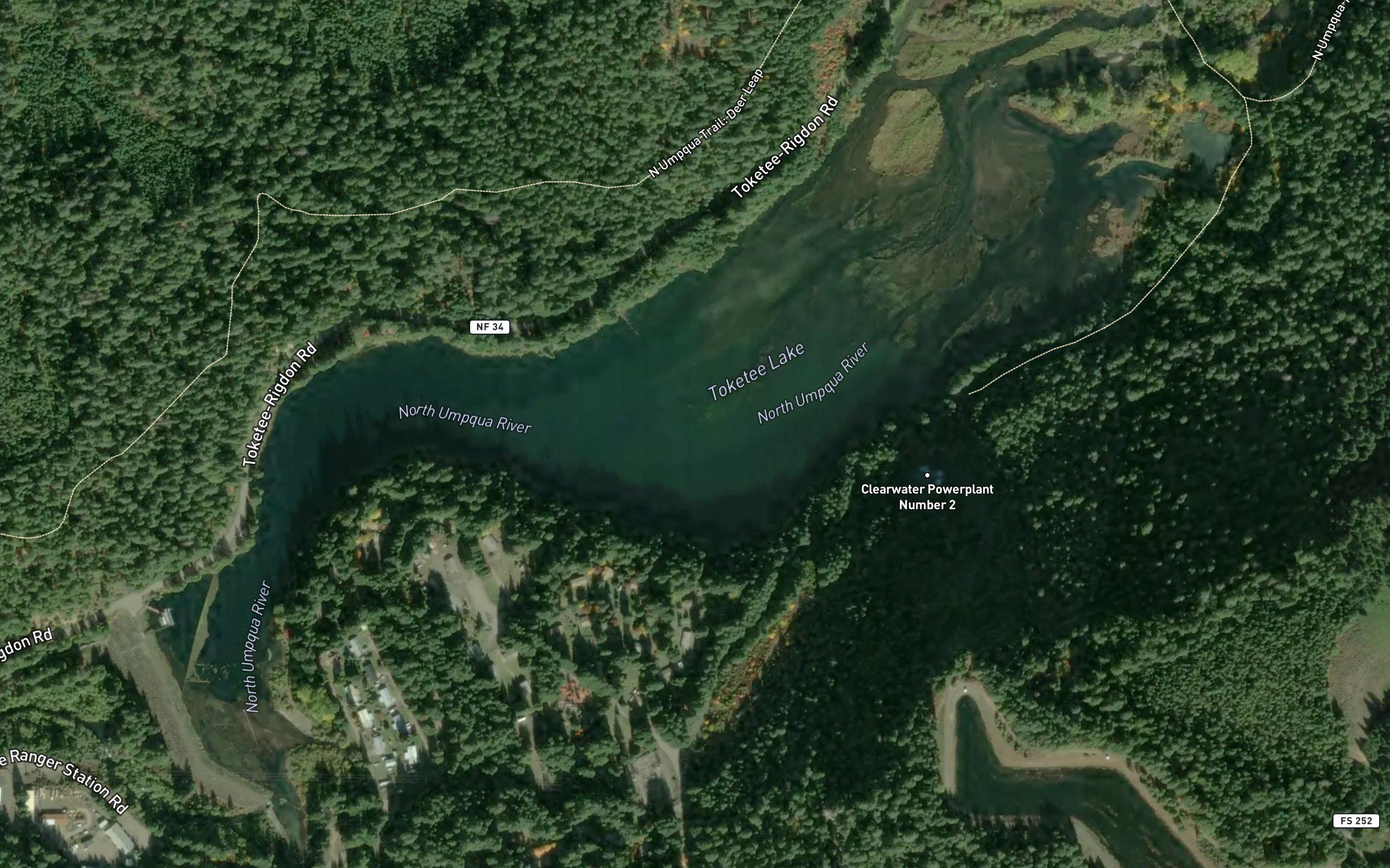 Toketee Lake