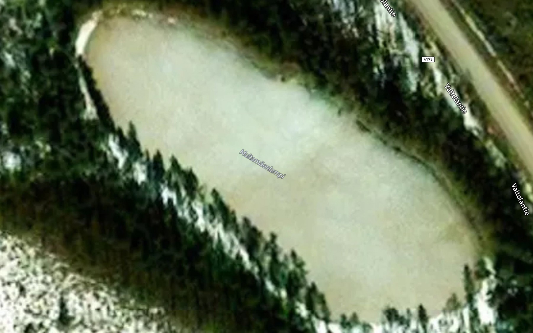 Satellite map of the Multamaenlampi