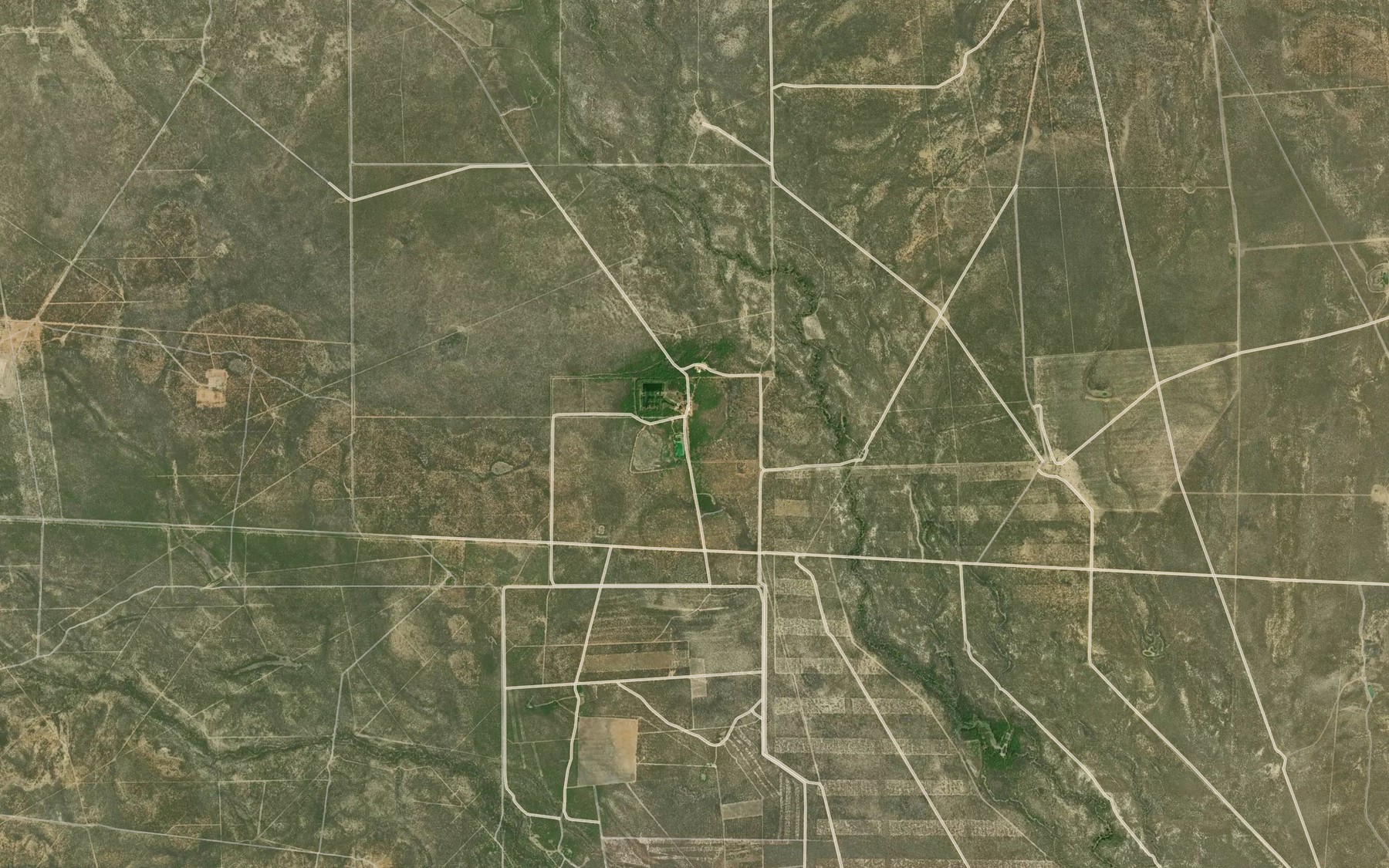 Satellite map of the Mann Lake