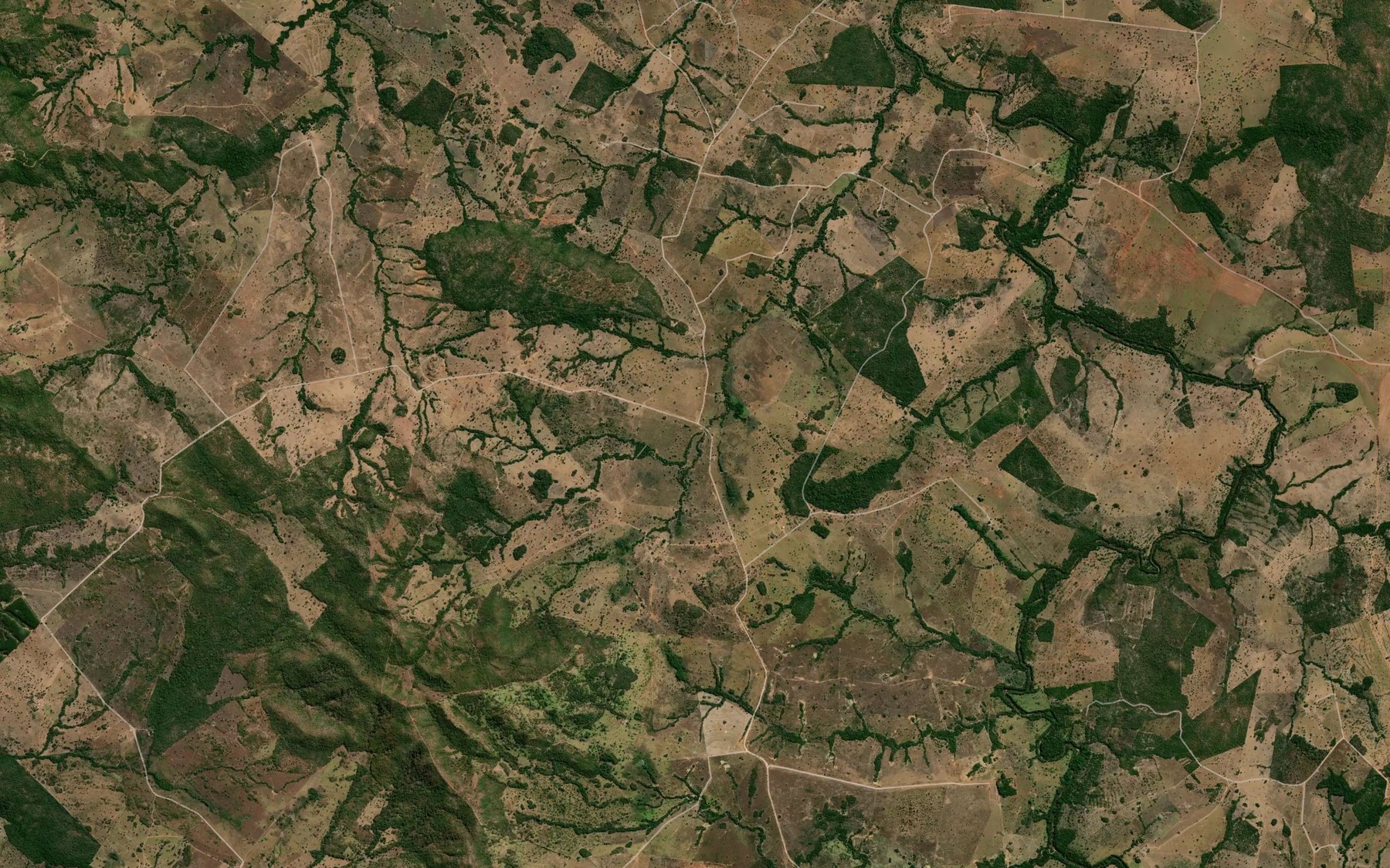 Satellite map of the Corrego do Jaragua