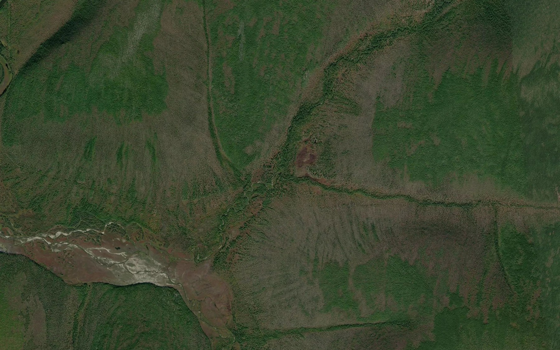 Satellite map of the Sokur