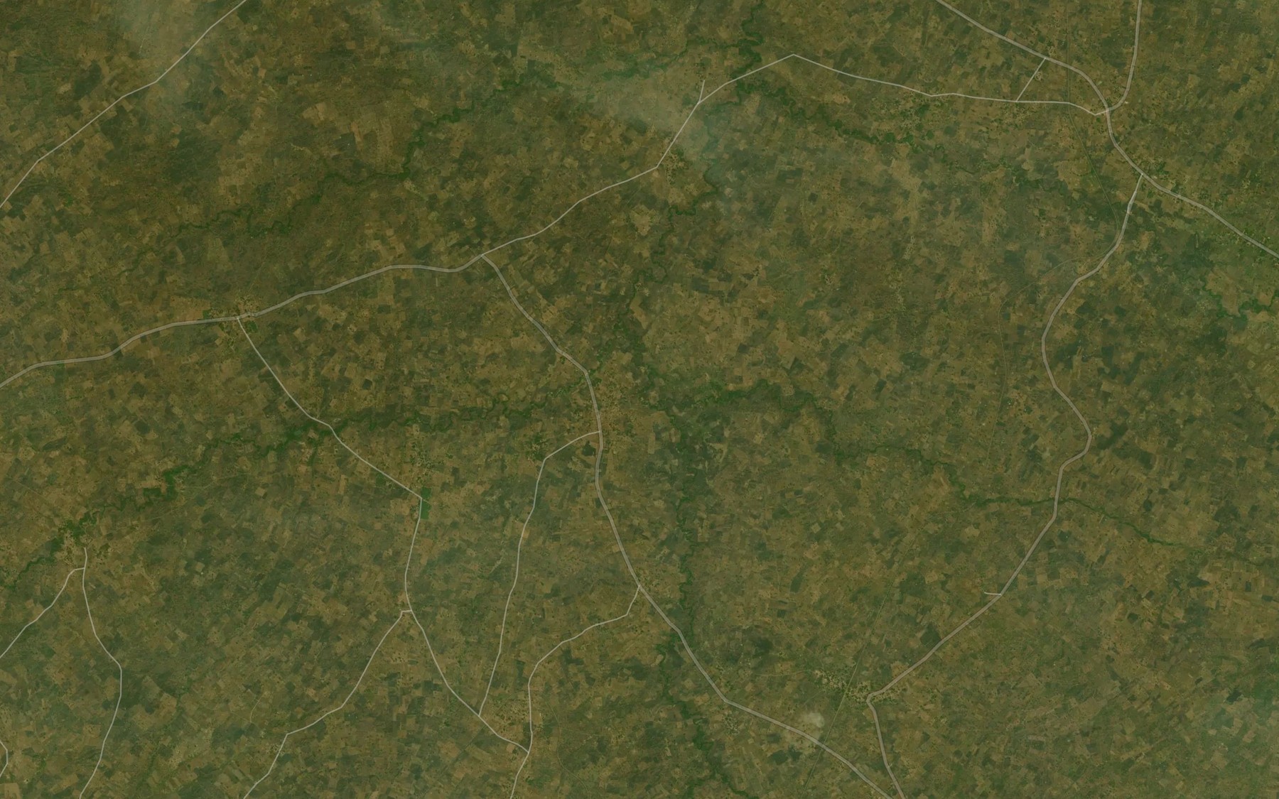 Satellite map of the River Ulobo