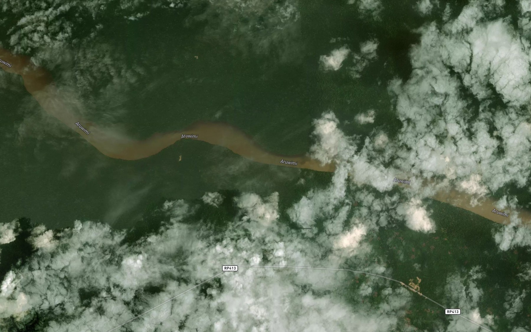 Satellite map of the Gwambi