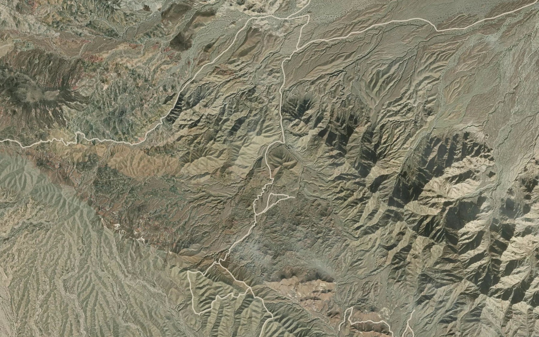 Satellite map of the Chuckwalla Spring