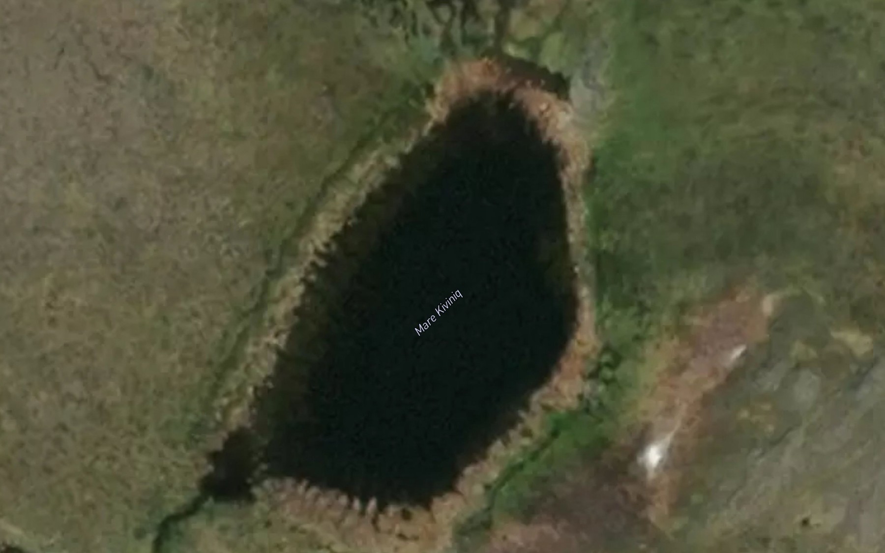 Satellite map of the Mare Kiviniq