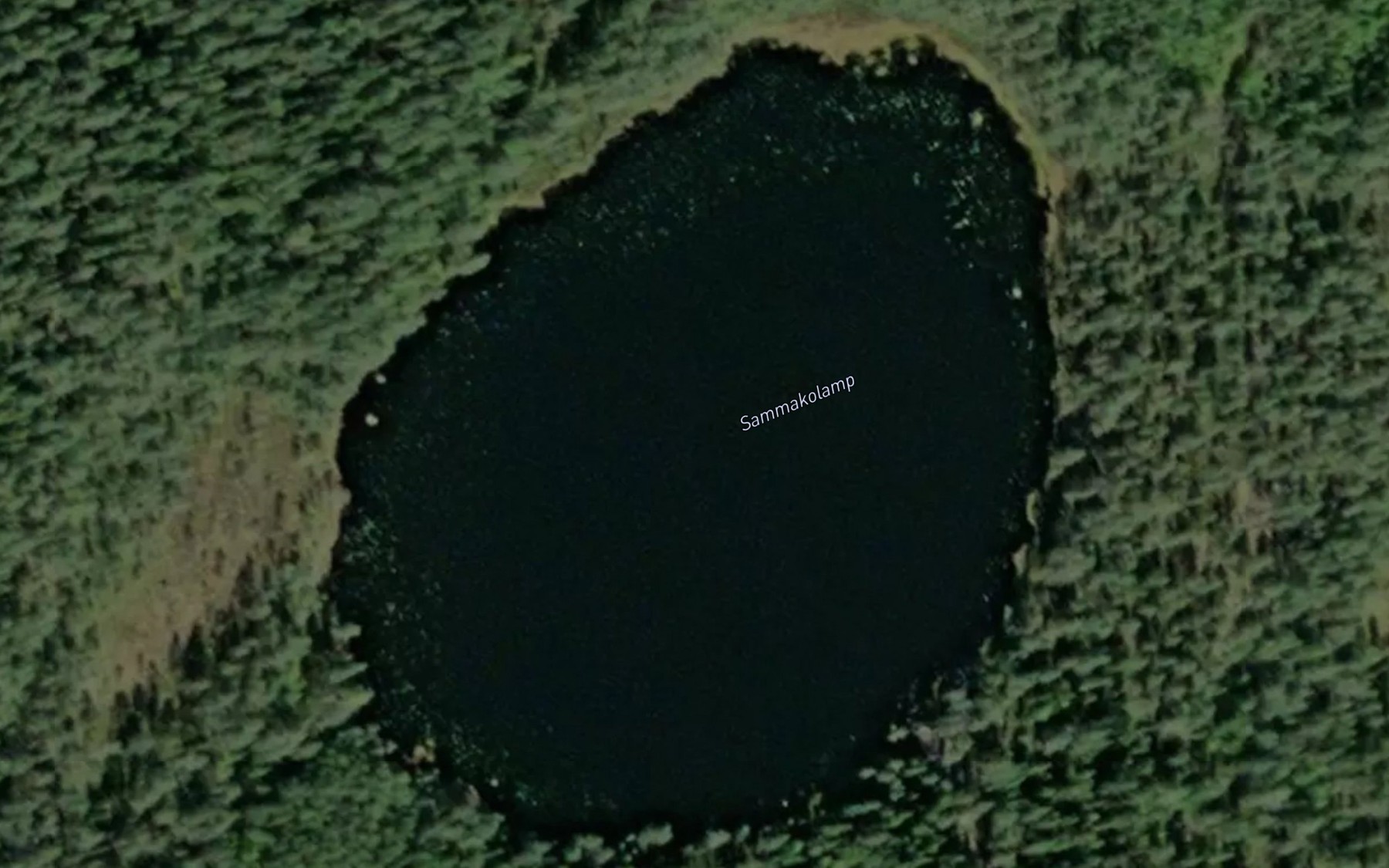 Satellite map of the Sammakolamp