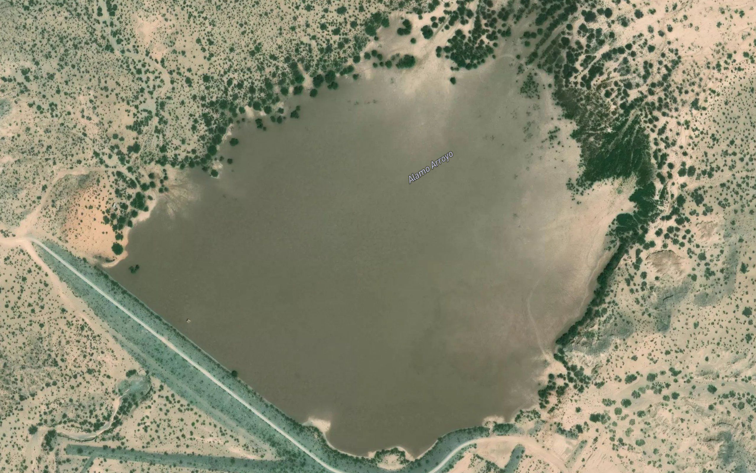Soil Conservation Service Site 3 Reservoir