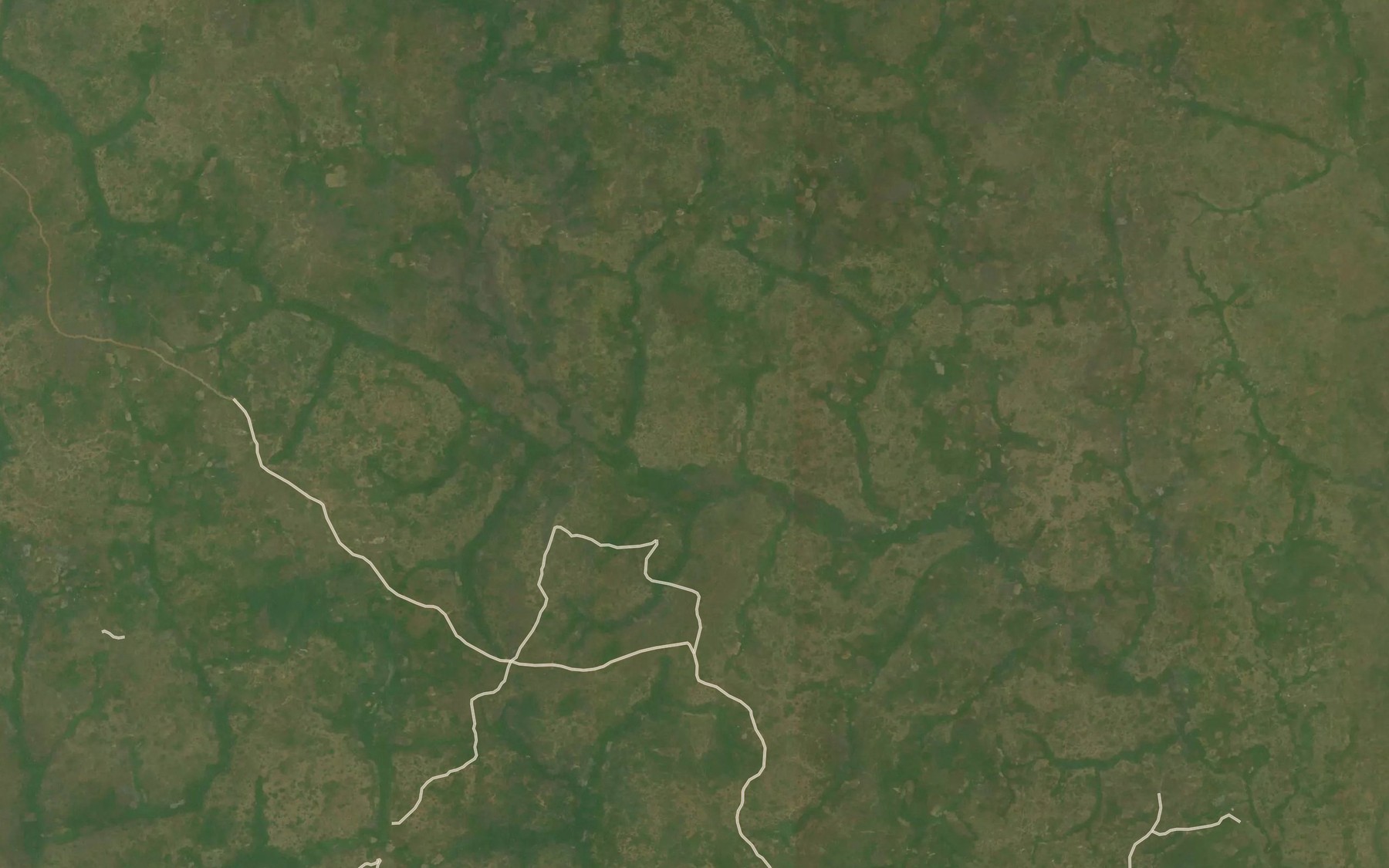 Satellite map of the Gama