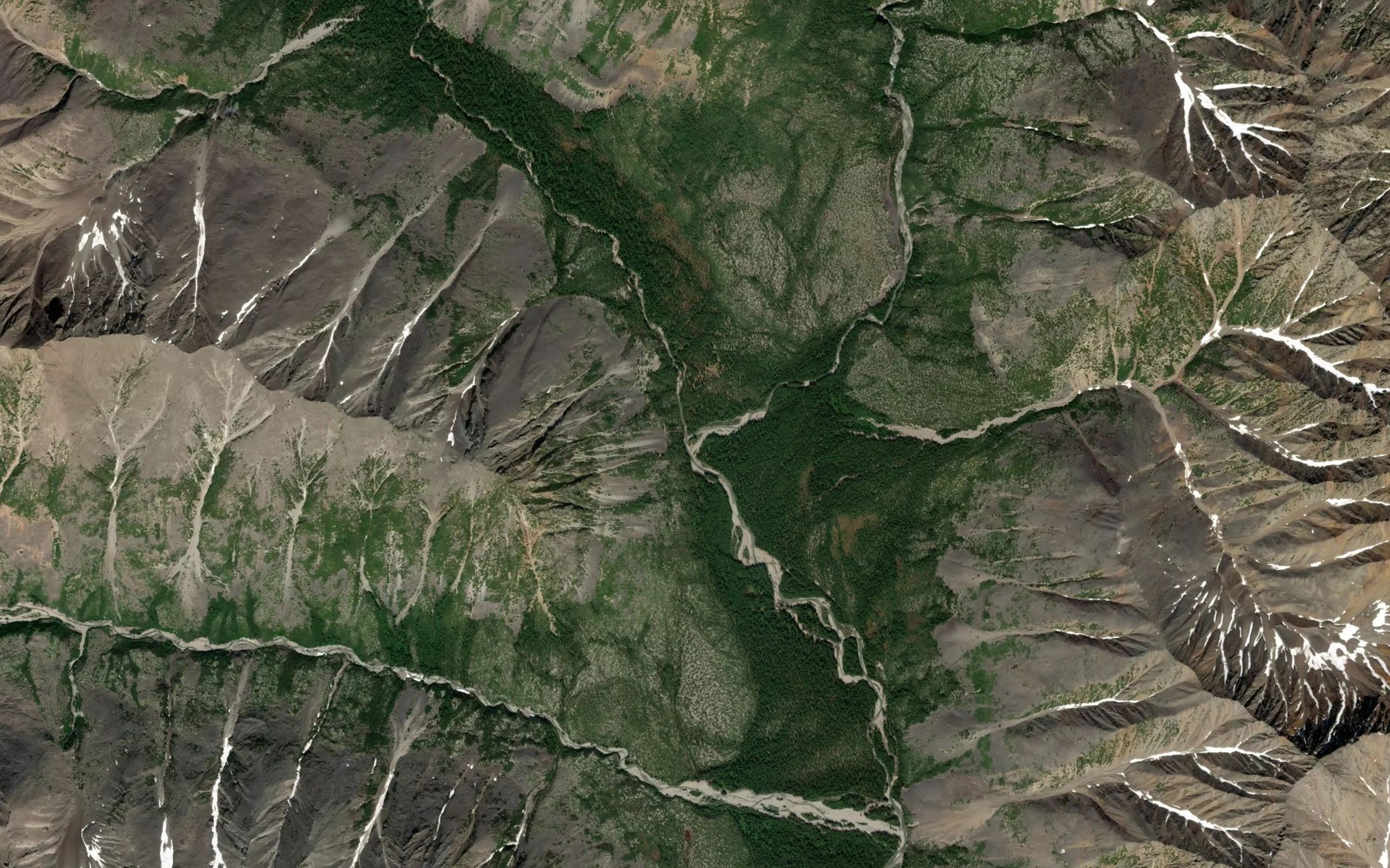 Satellite map of the Levaya Maymandzha