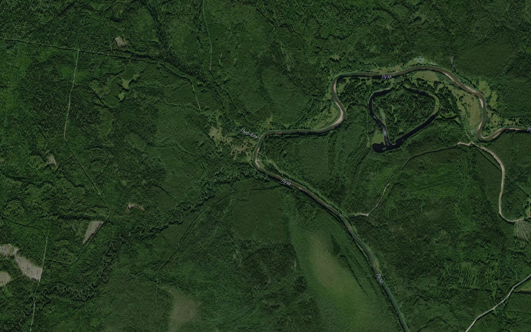 Satellite map of the Veldor'ya
