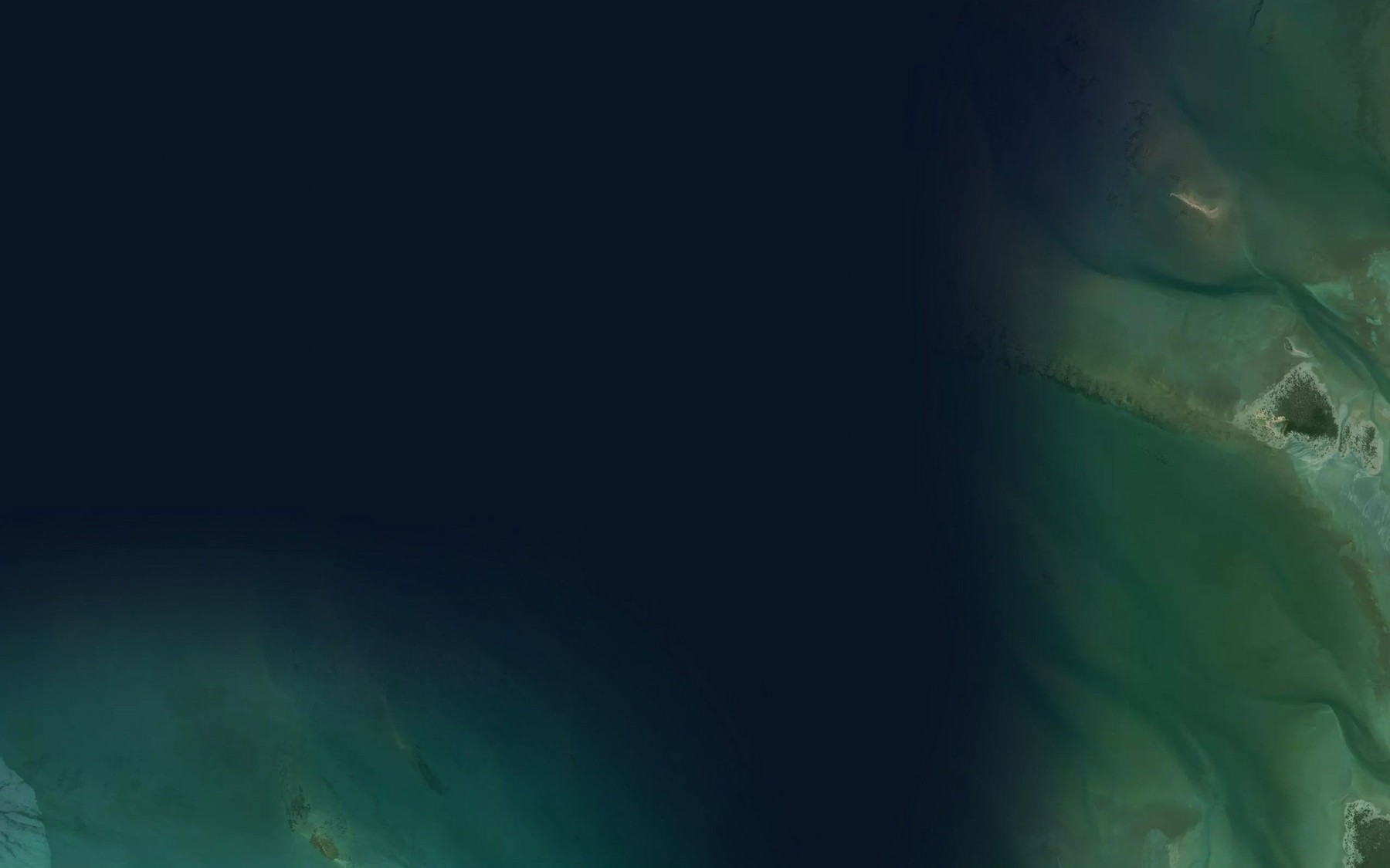 Satellite map of the Spit Sand