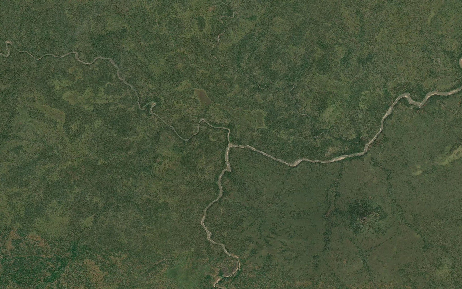 Satellite map of the Mayo Alim