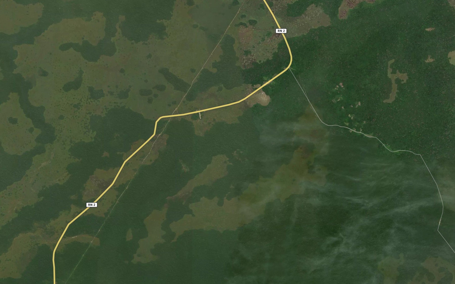 Satellite map of the Lue
