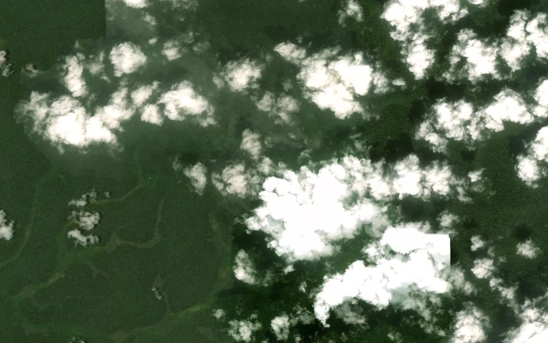 Satellite map of the Djaua