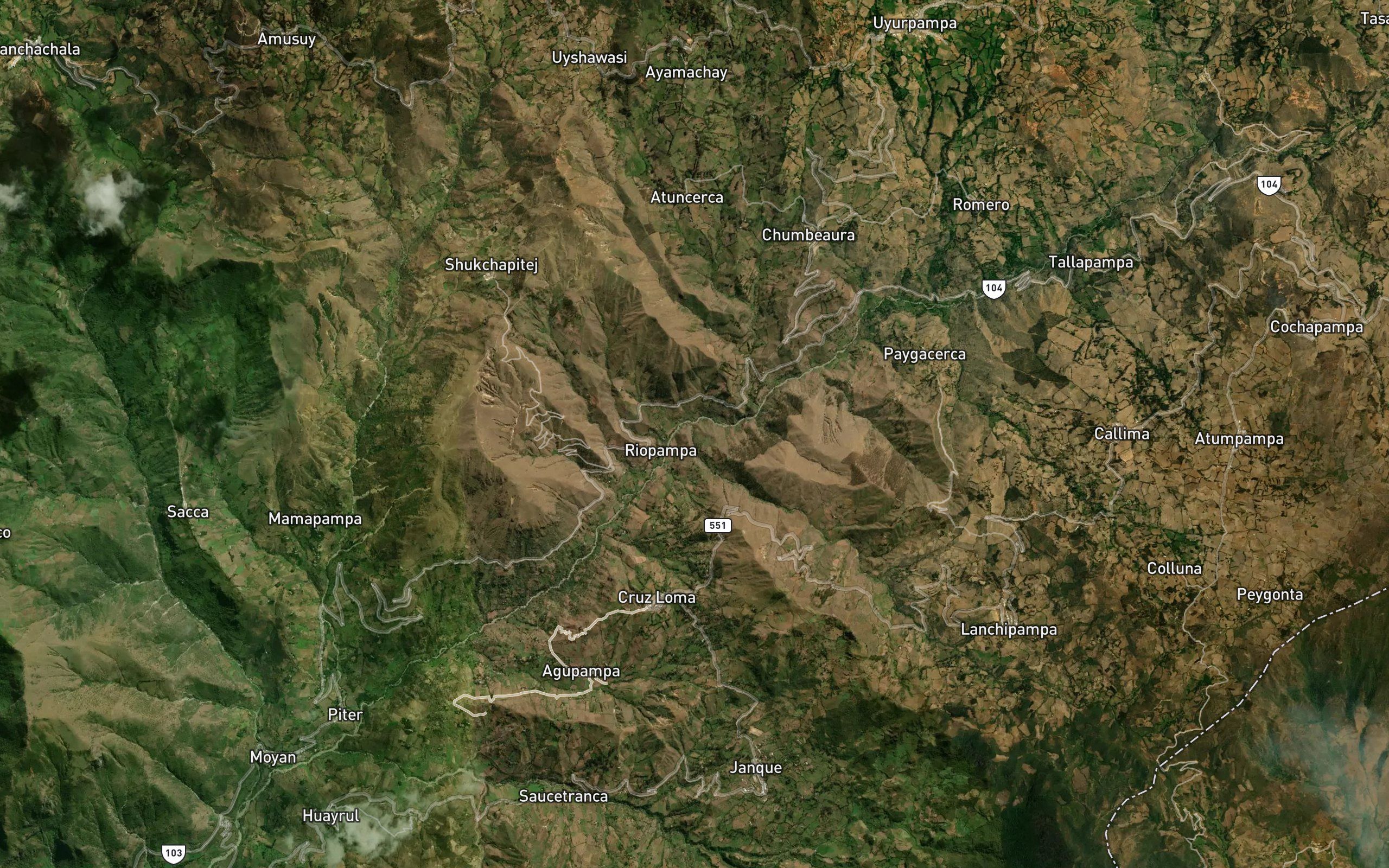 Quebrada de Lanchipampa