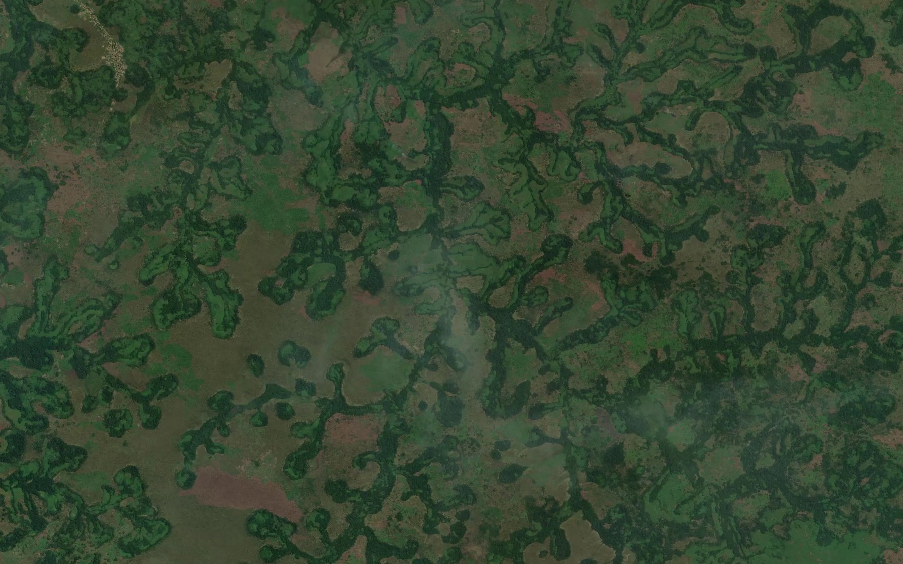 Satellite map of the Kongolo