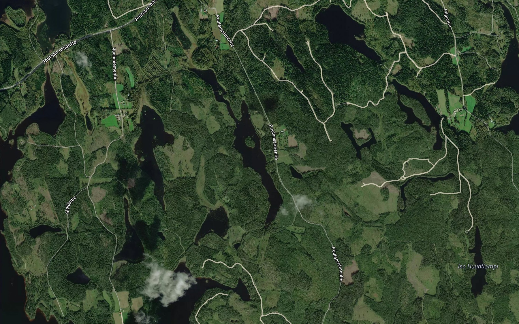 Satellite map of the Istrualanlampi