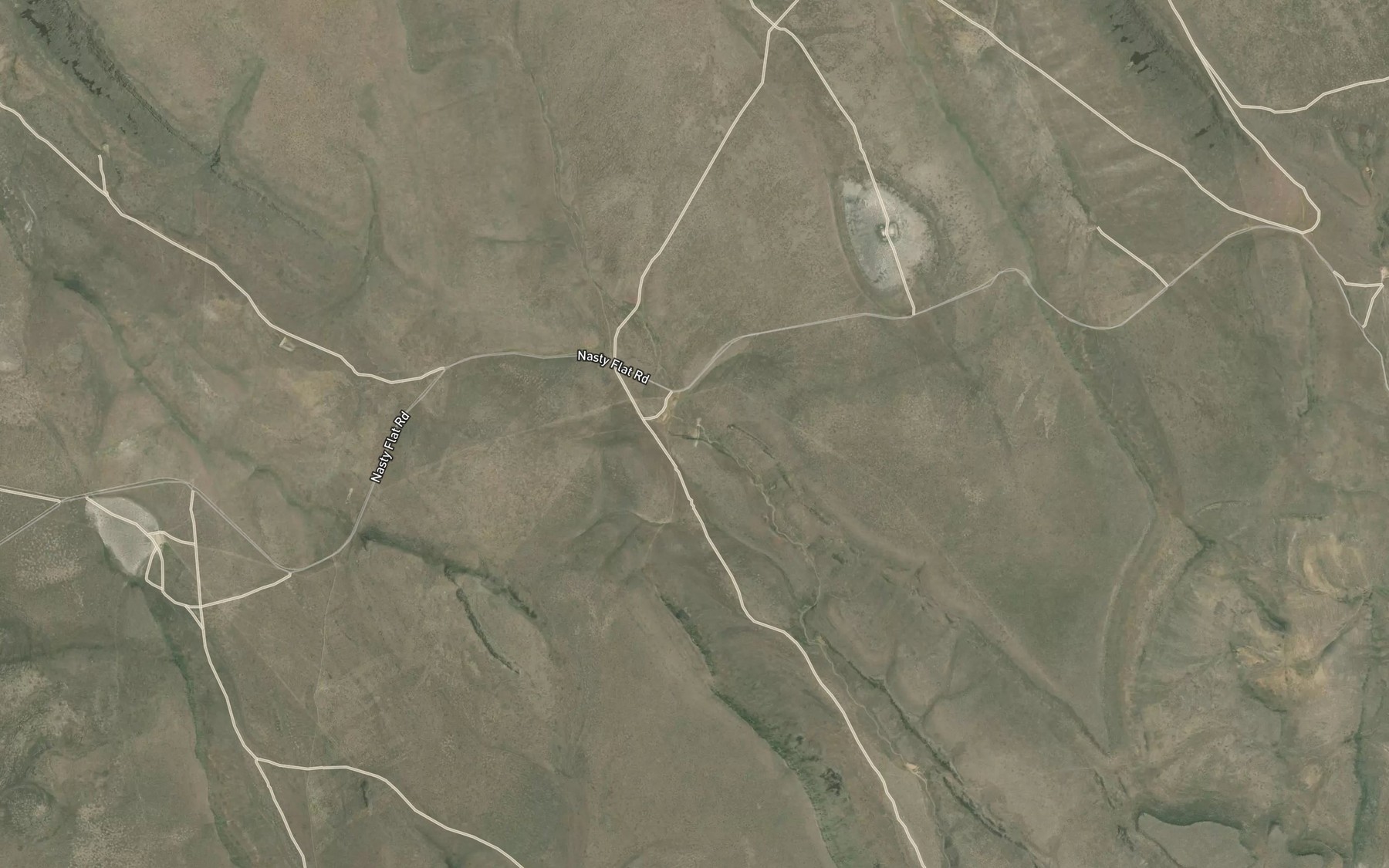 Satellite map of the Bacon Camp Waterhole