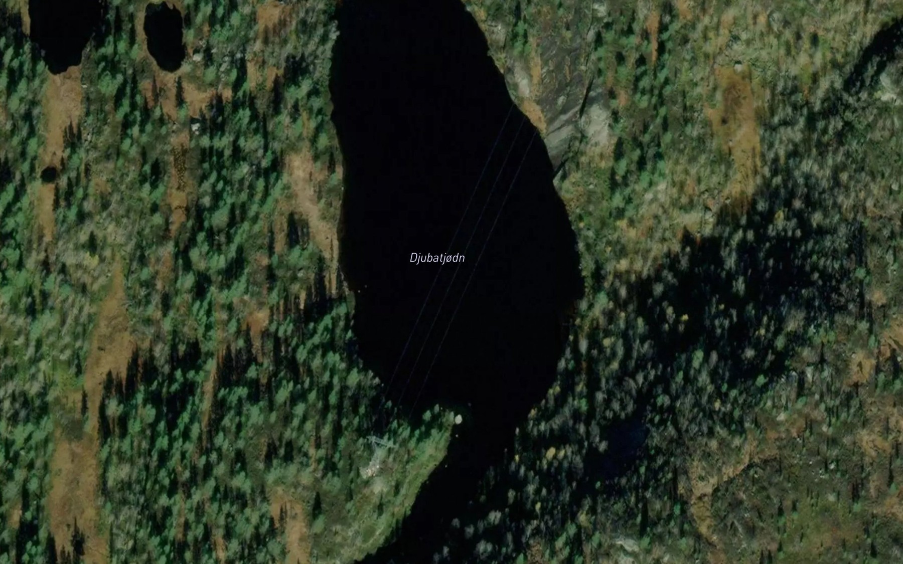 Satellite map of the Djubatjodn