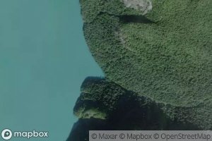 Satellite map of the Bolivar Creek