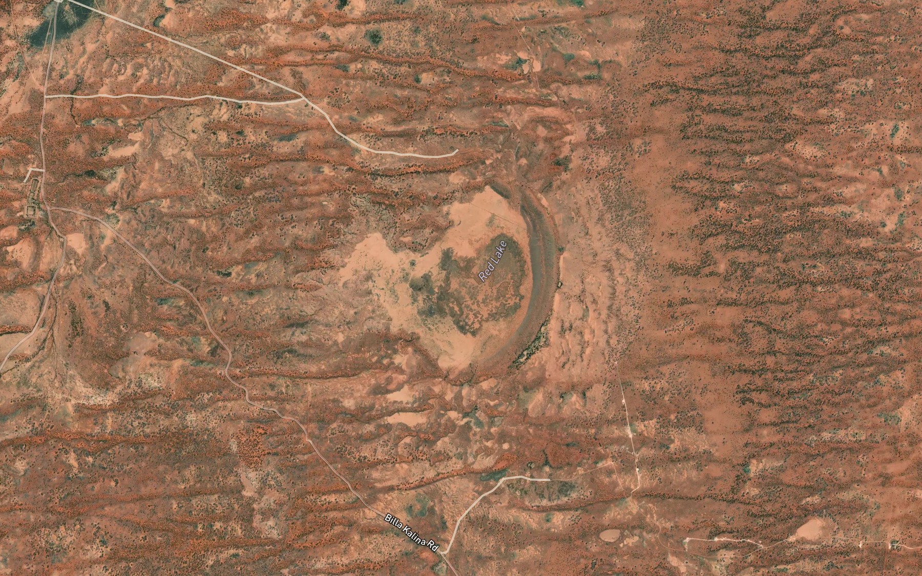 Satellite map of the Moltaweera Lagoon