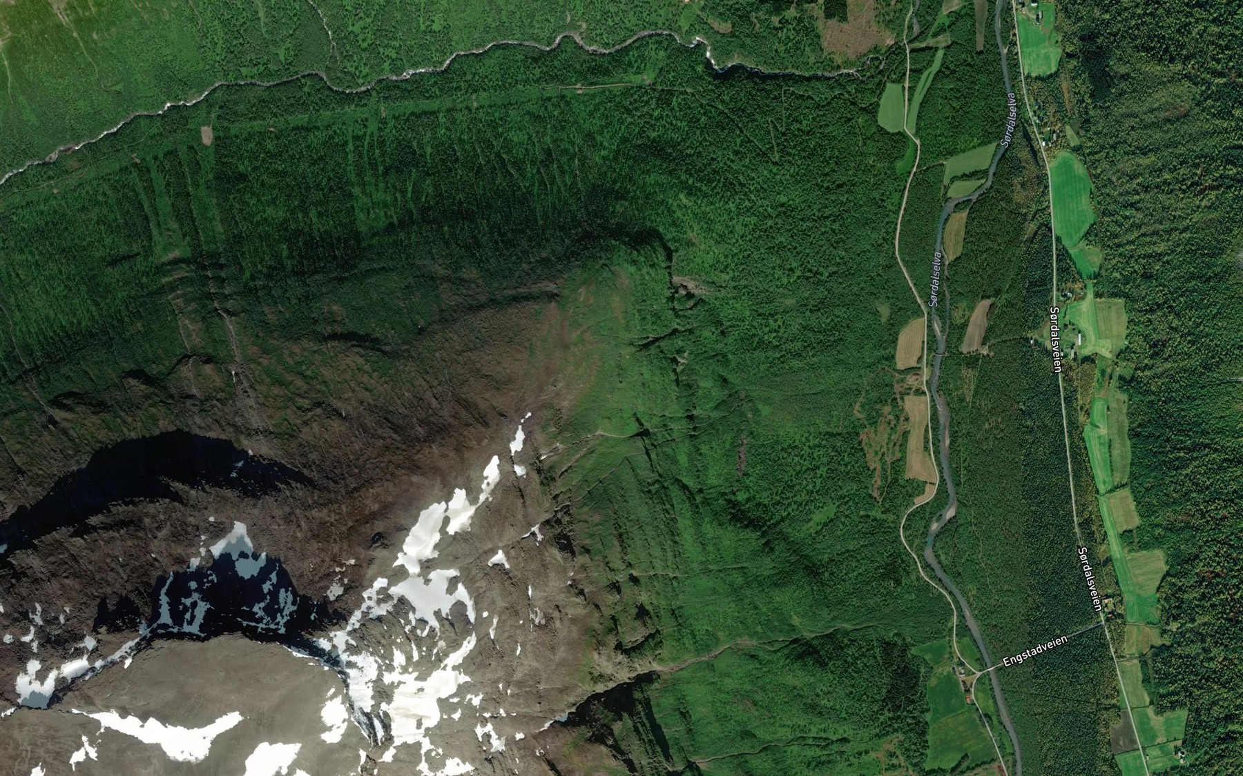 Satellite map of the Stordolpa
