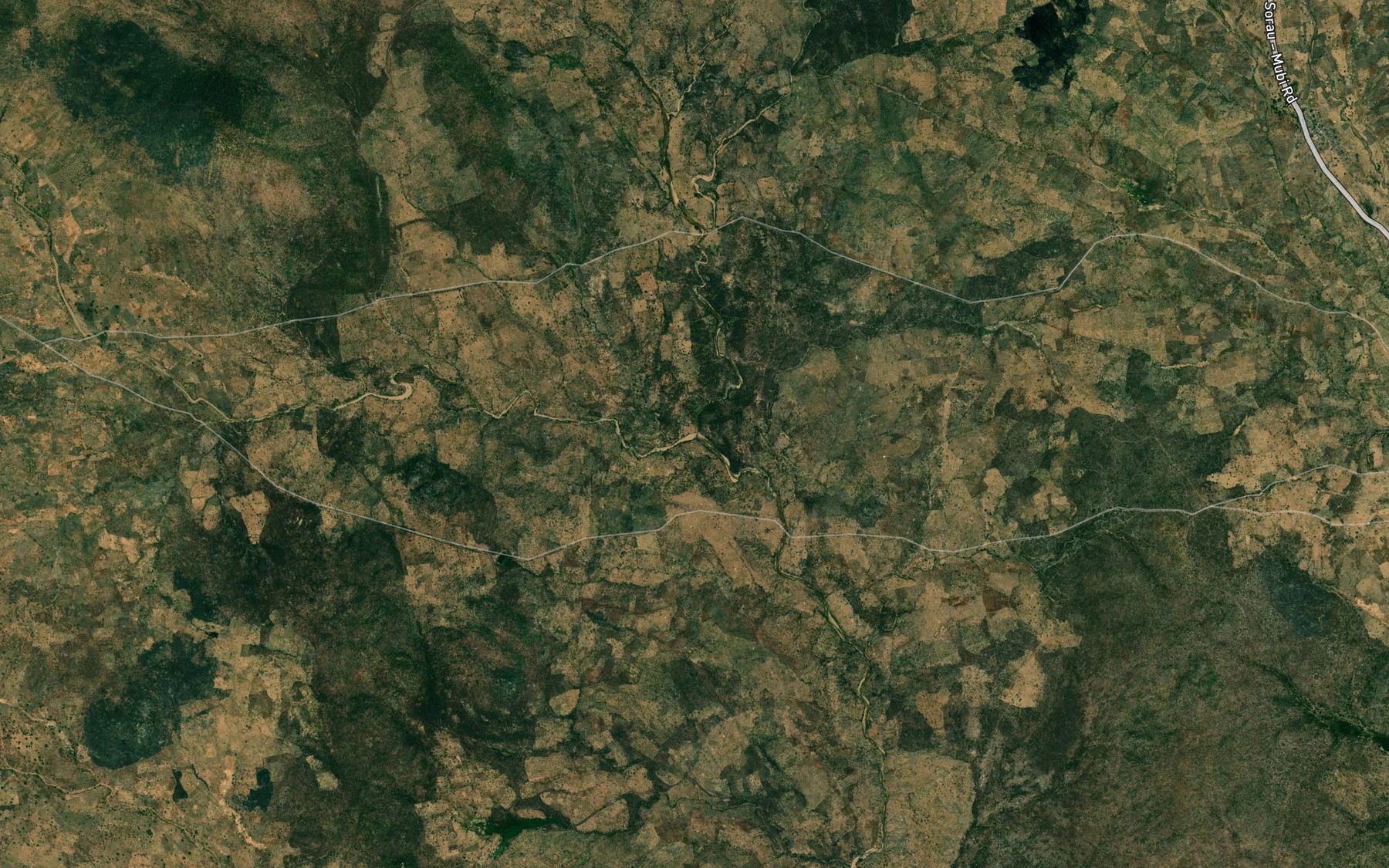 Satellite map of the Walewol Denejam