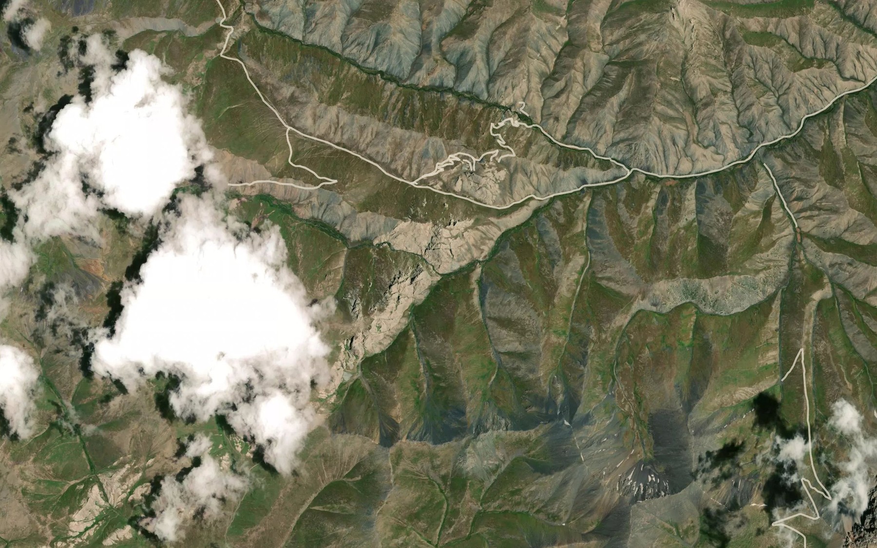 Satellite map of the Kokkiya
