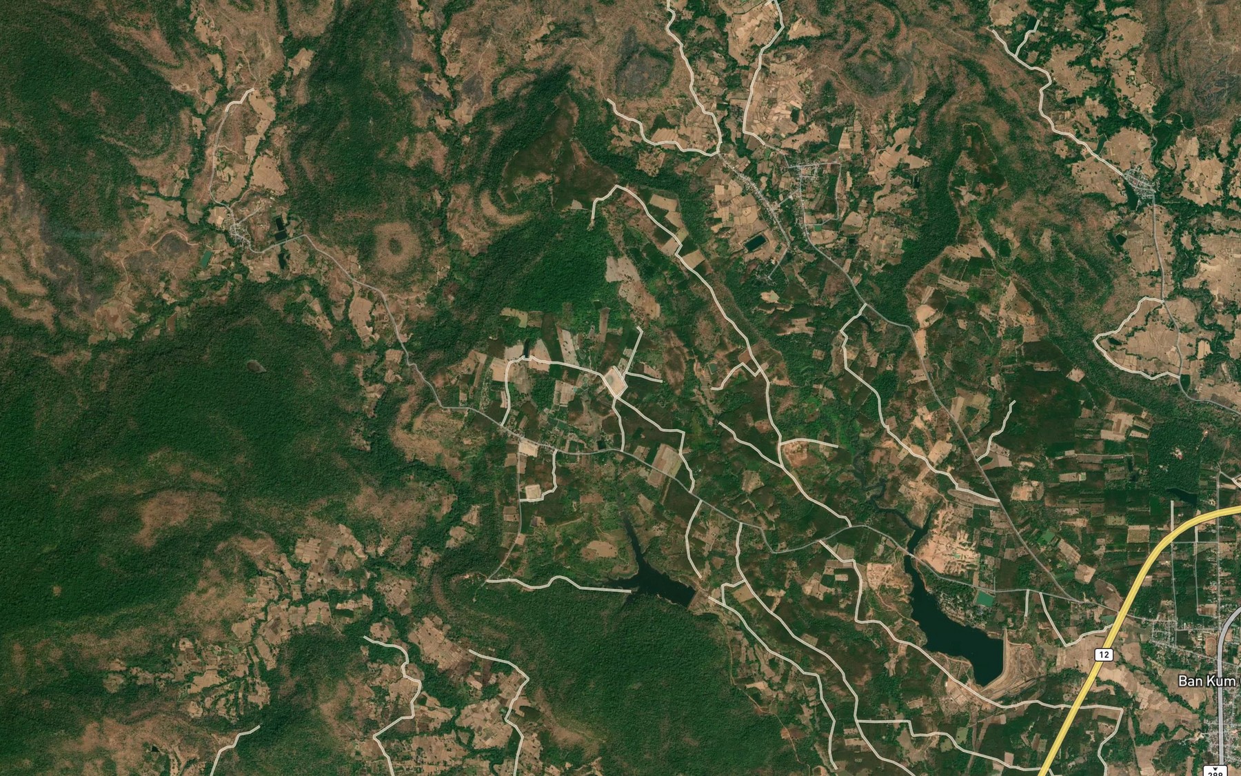 Satellite map of the Nong Bak