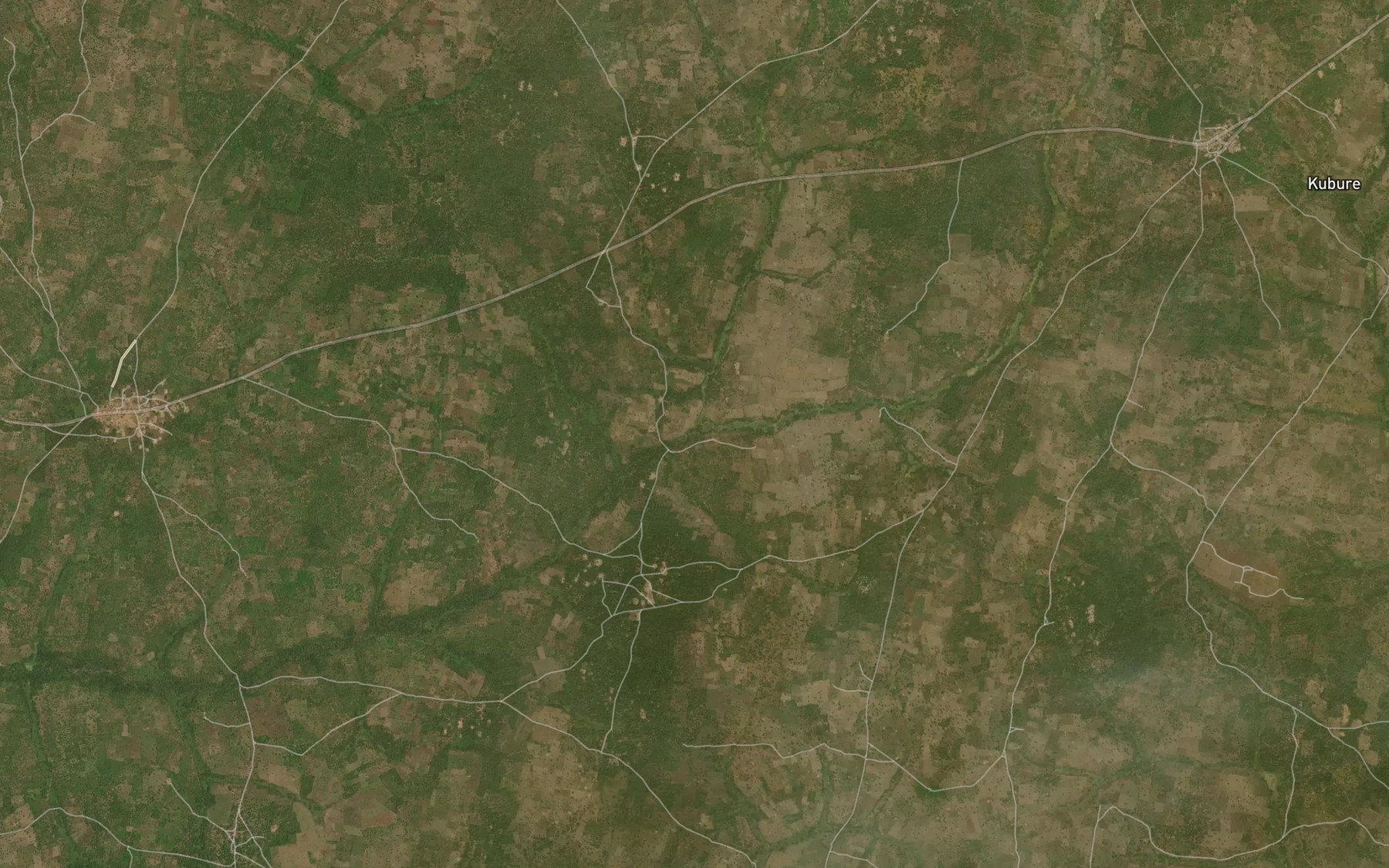Satellite map of the River Taburawon