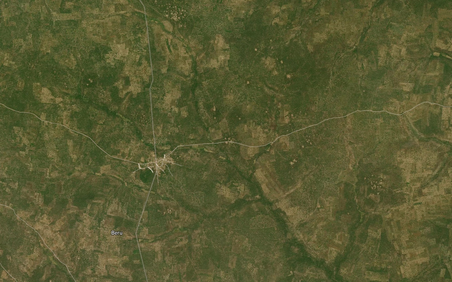 Satellite map of the River Gera