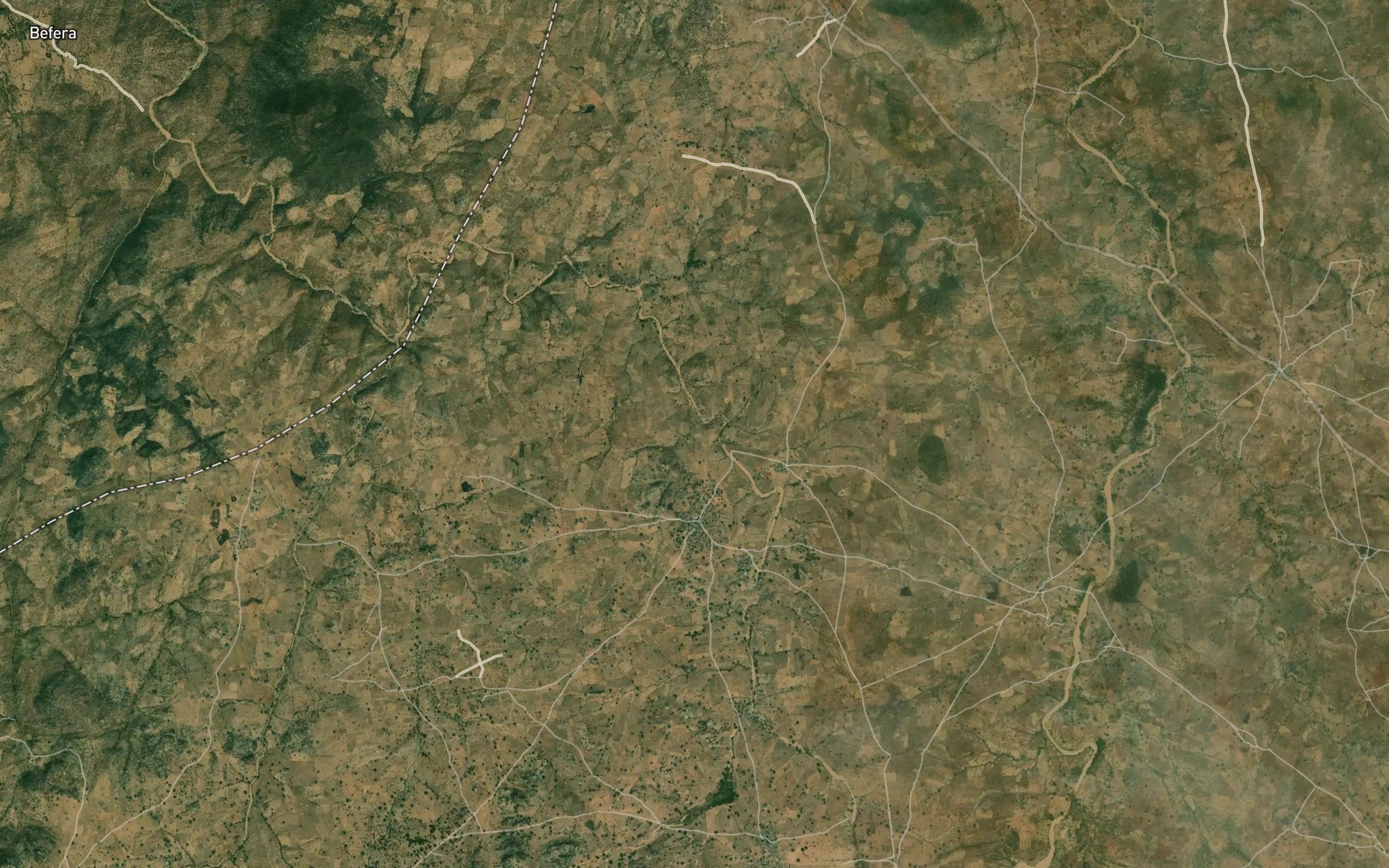 Satellite map of the Mayo Kawandru Nkota