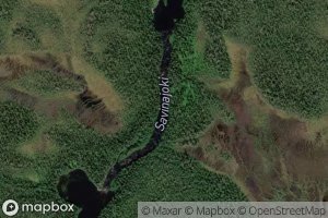 Satellite map of the Perttumakoski