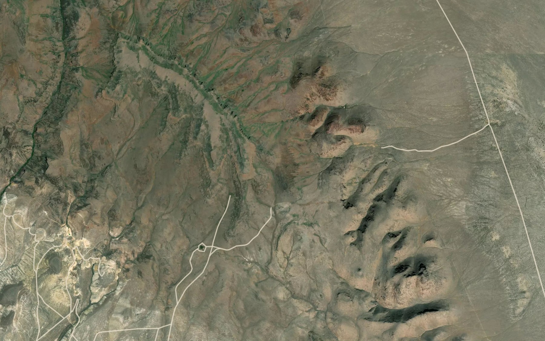 Satellite map of the State Section Spring