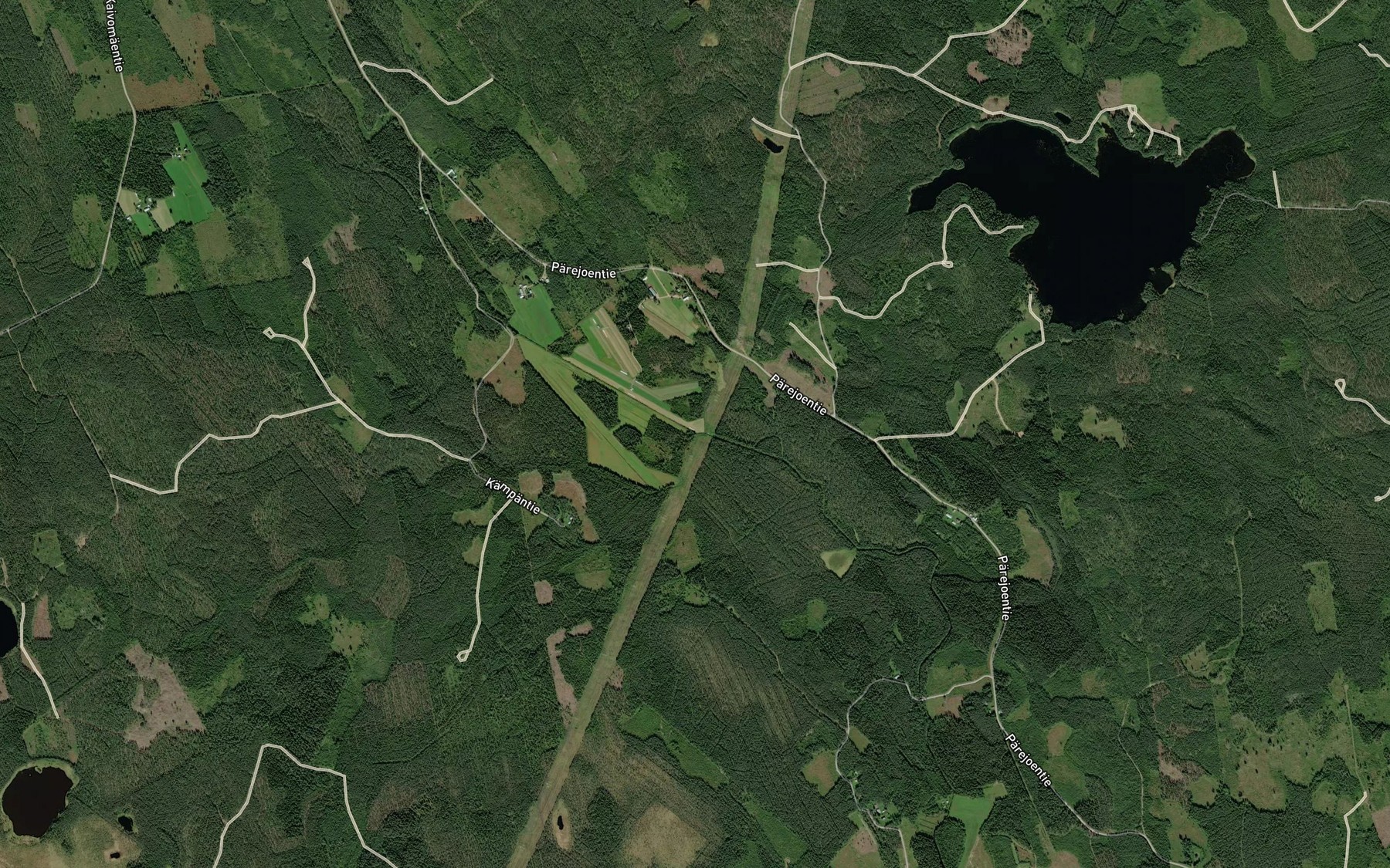 Satellite map of the Halmelamminjoki