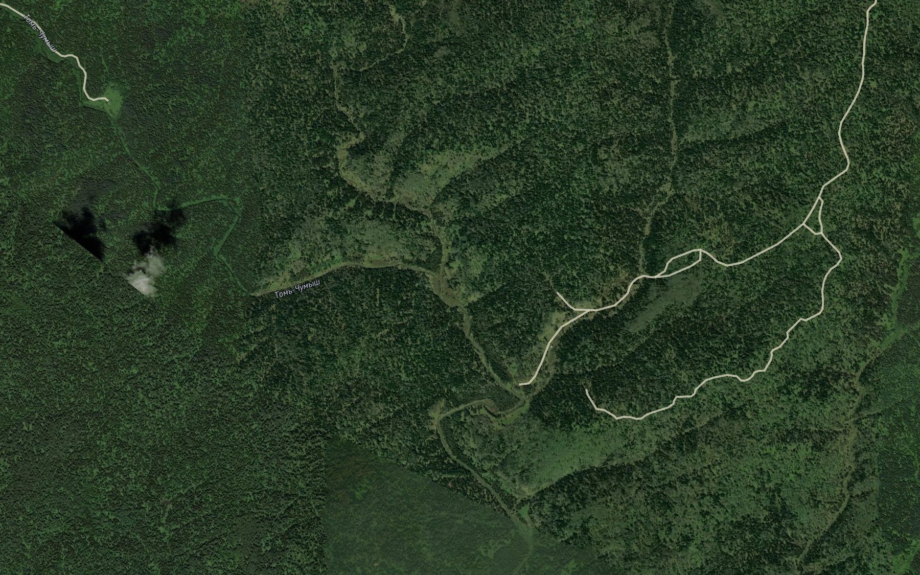 Satellite map of the Alap