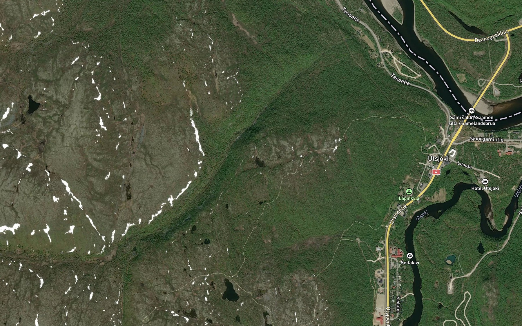 Satellite map of the Anot Biret Lattu