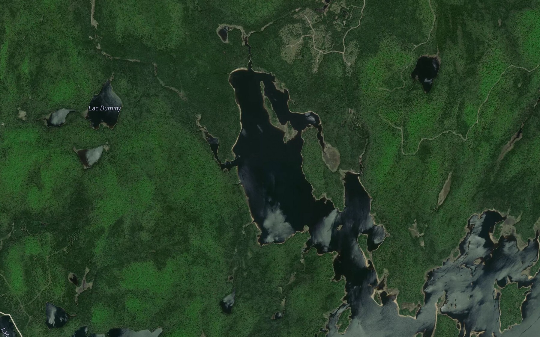 Satellite map of the Baie Judge