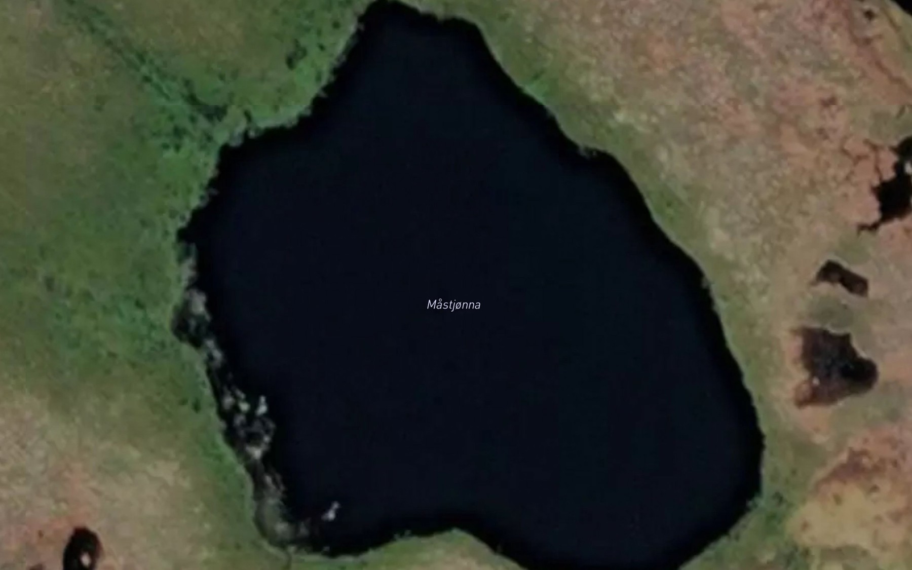 Satellite map of the Mastjonna