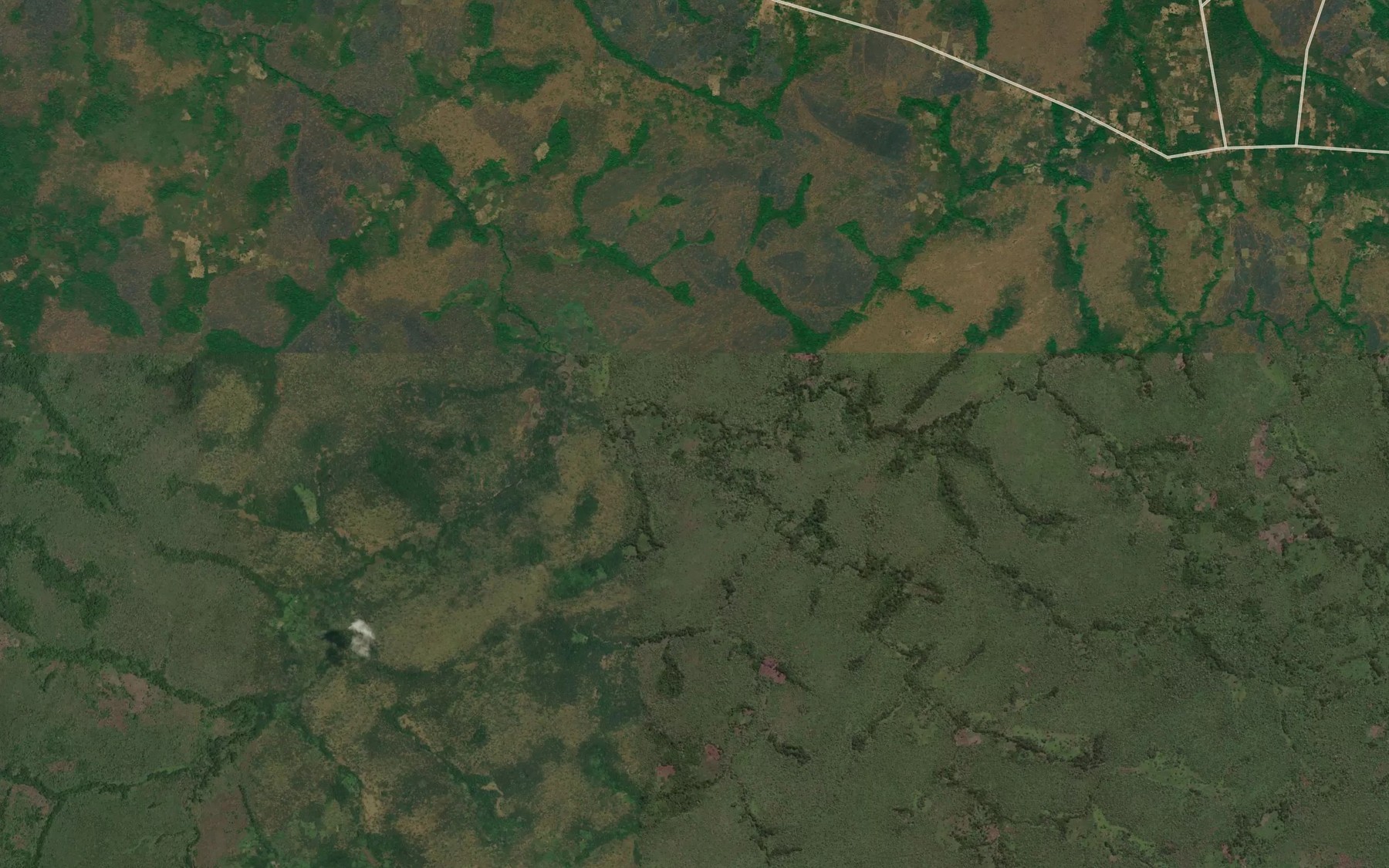 Satellite map of the Niamve