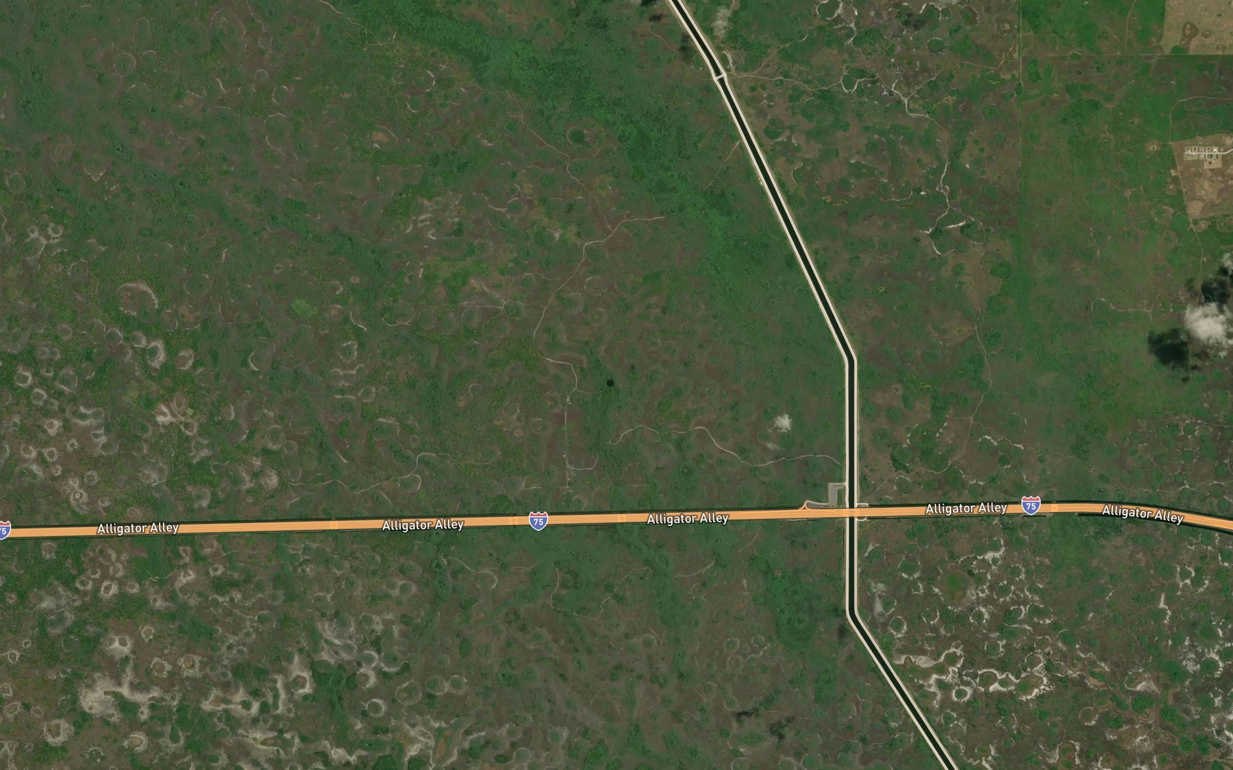 Satellite map of the Tarpan Lake