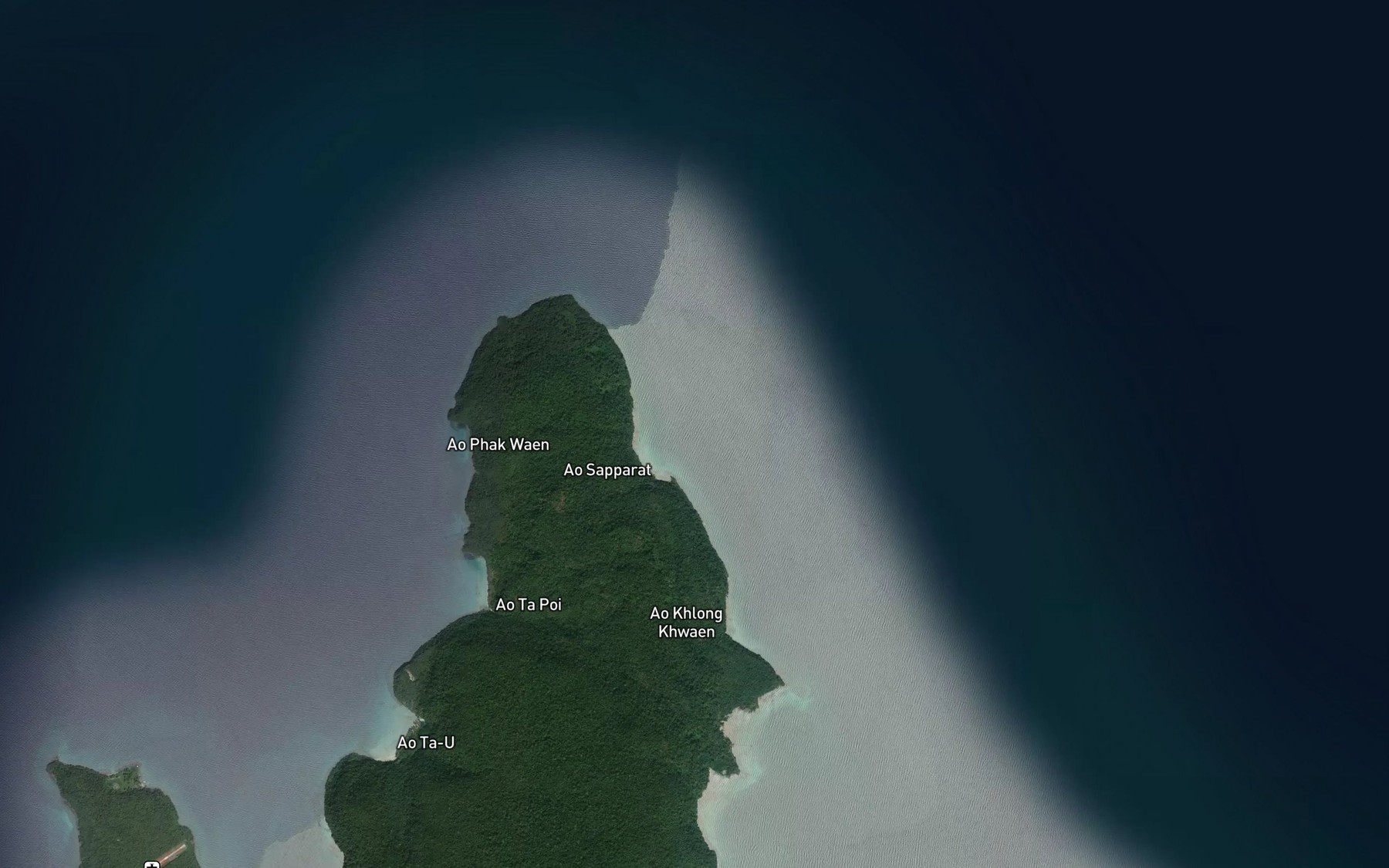 Satellite map of the Ao Sapparot