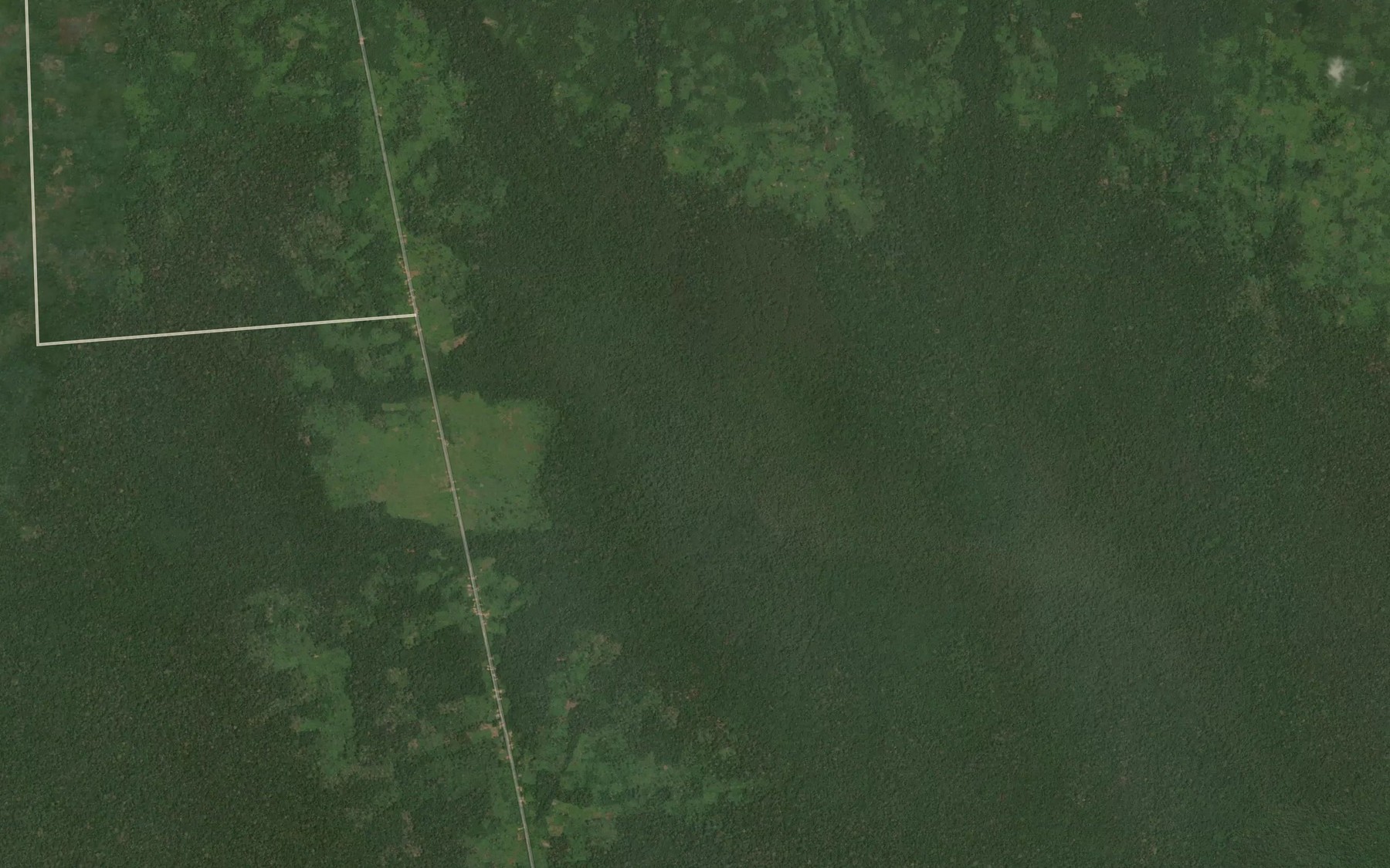 Satellite map of the Motutsa