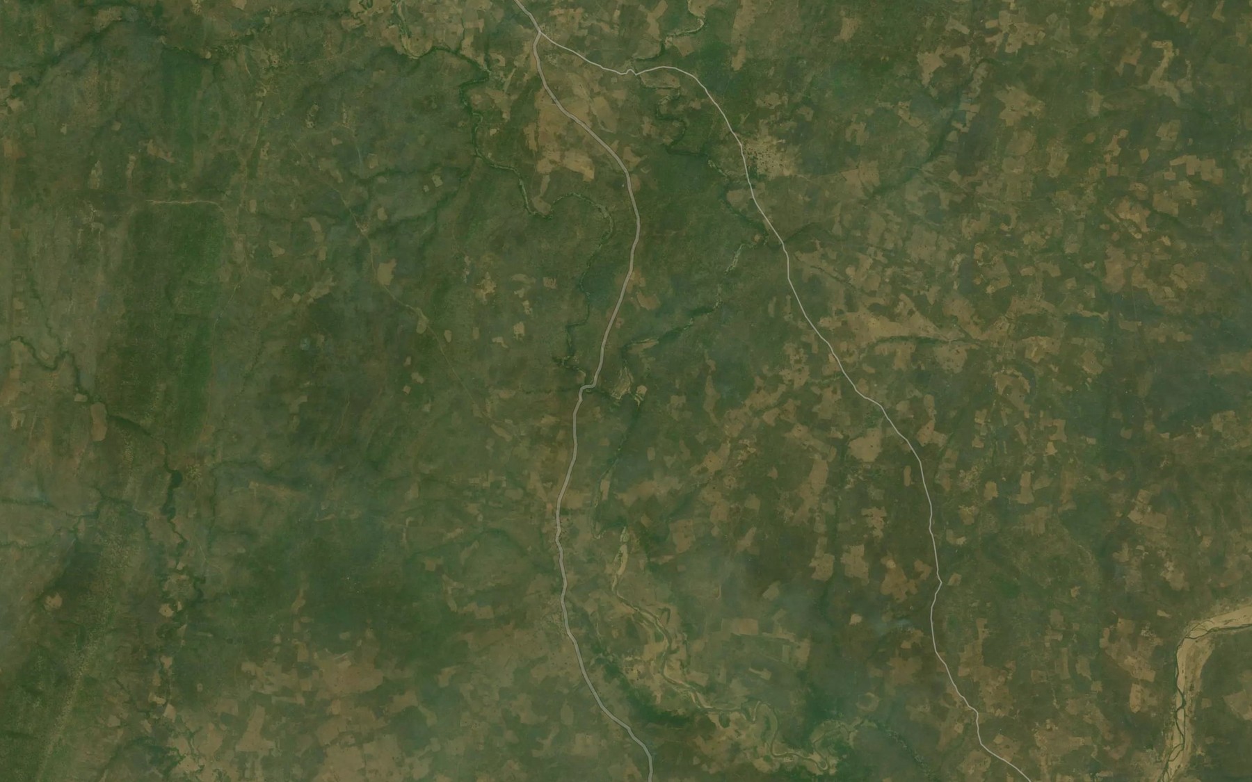 Satellite map of the RiverDaku
