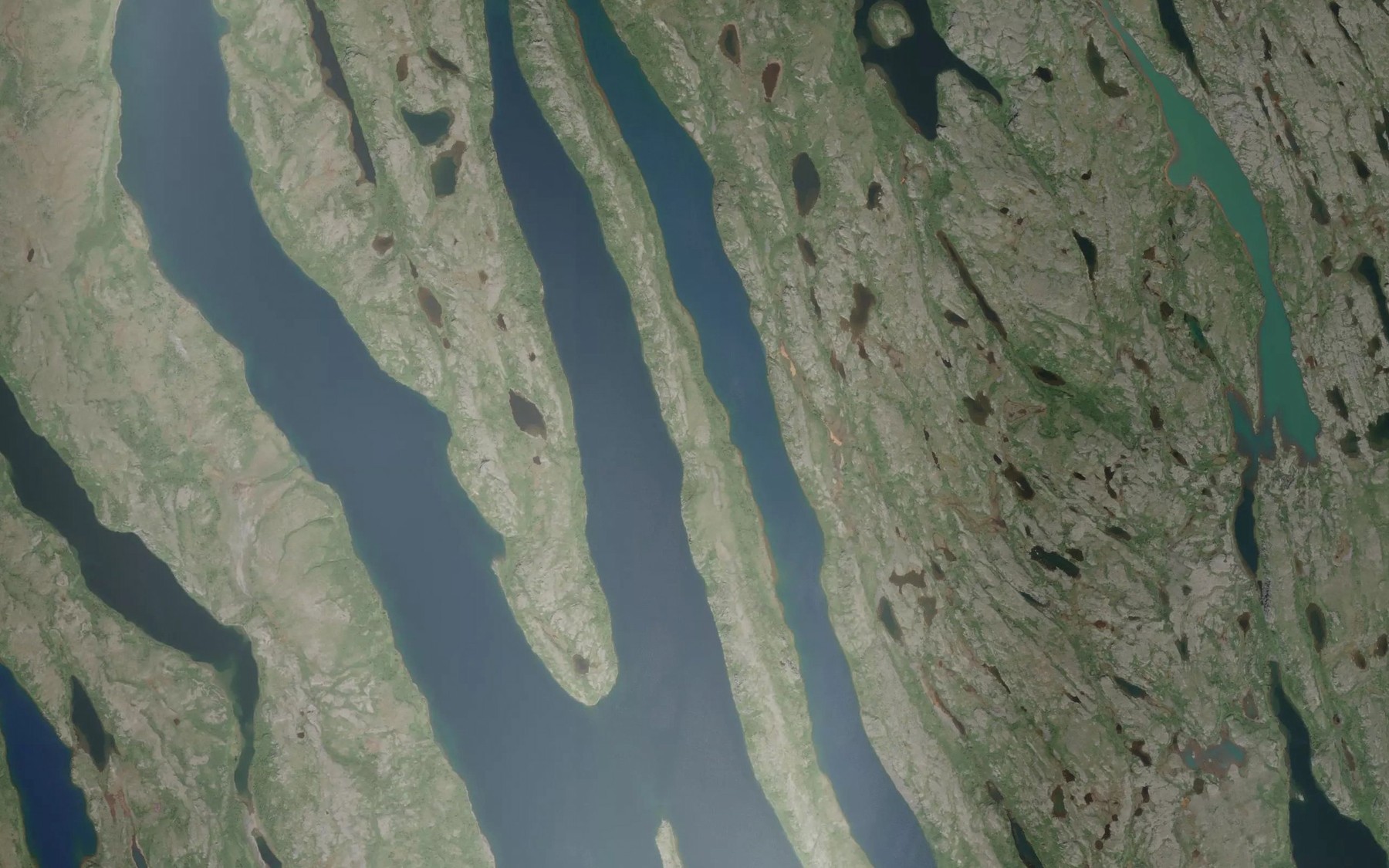Satellite map of the Baie Duchez